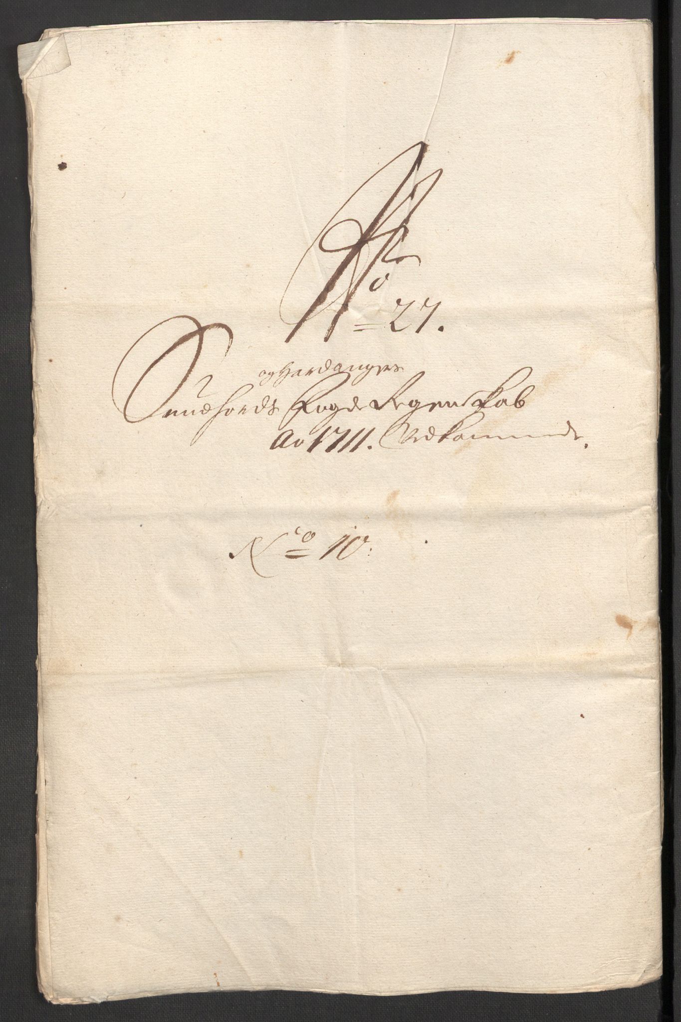 Rentekammeret inntil 1814, Reviderte regnskaper, Fogderegnskap, AV/RA-EA-4092/R48/L2987: Fogderegnskap Sunnhordland og Hardanger, 1711, p. 647