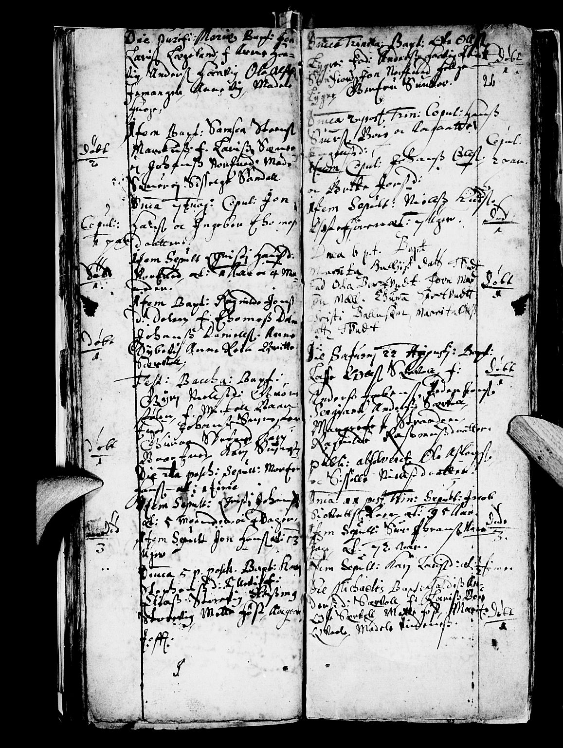 Os sokneprestembete, AV/SAB-A-99929: Parish register (official) no. A 5, 1669-1760, p. 26