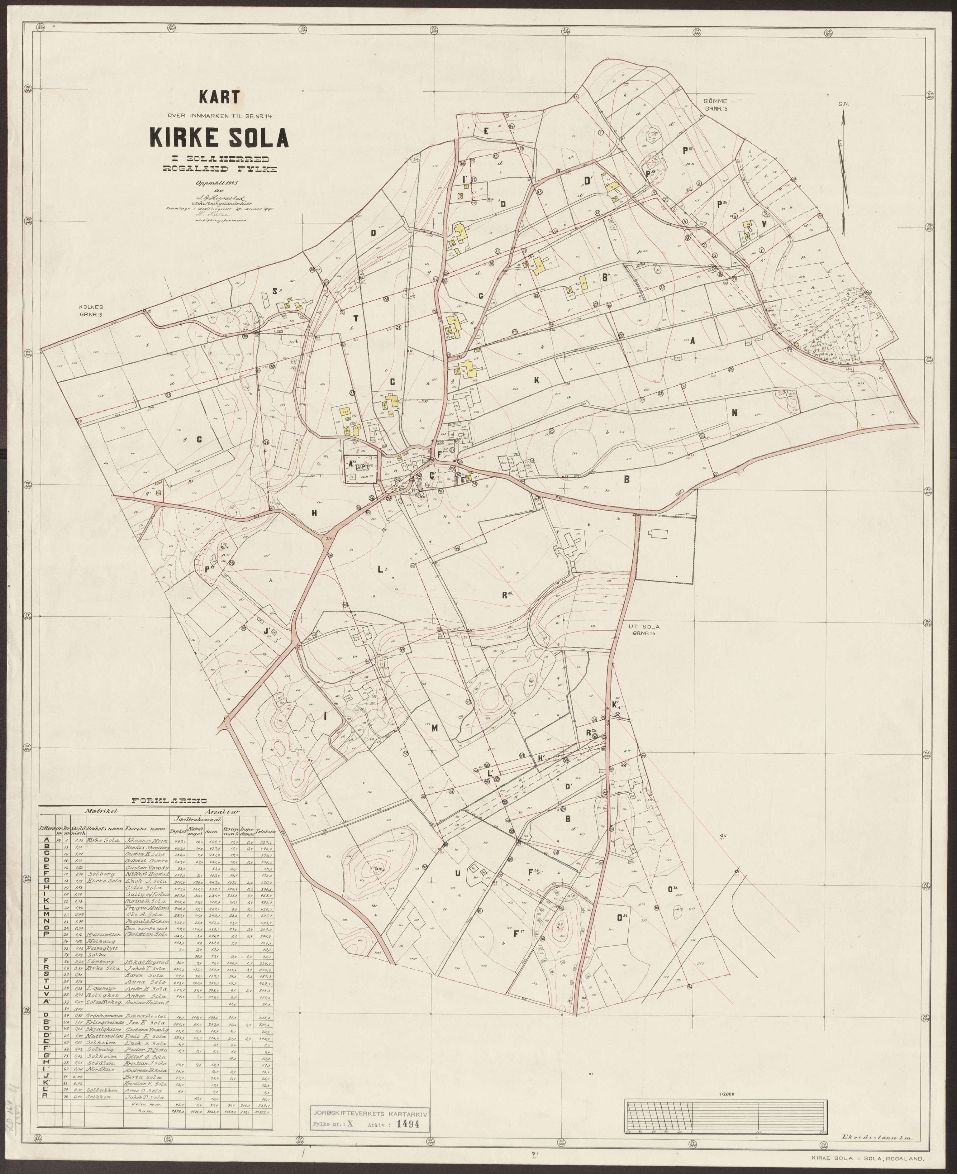 Jordskifteverkets kartarkiv, AV/RA-S-3929/T, 1859-1988, p. 1848