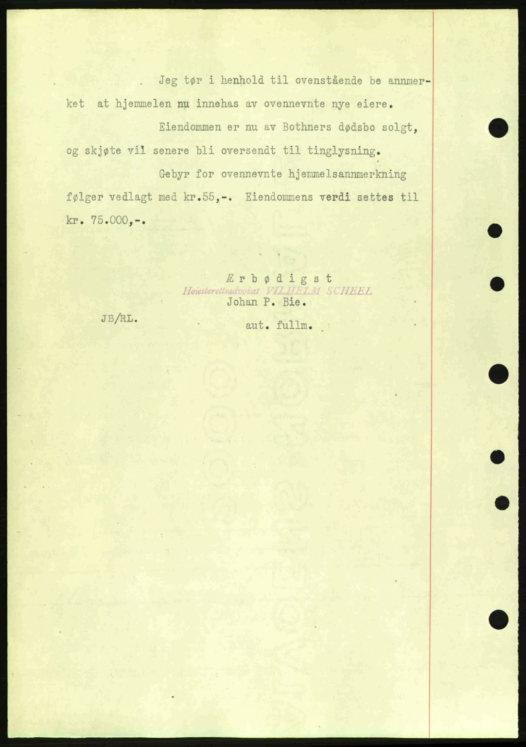 Moss sorenskriveri, SAO/A-10168: Mortgage book no. A5, 1938-1939, Diary no: : 356/1939