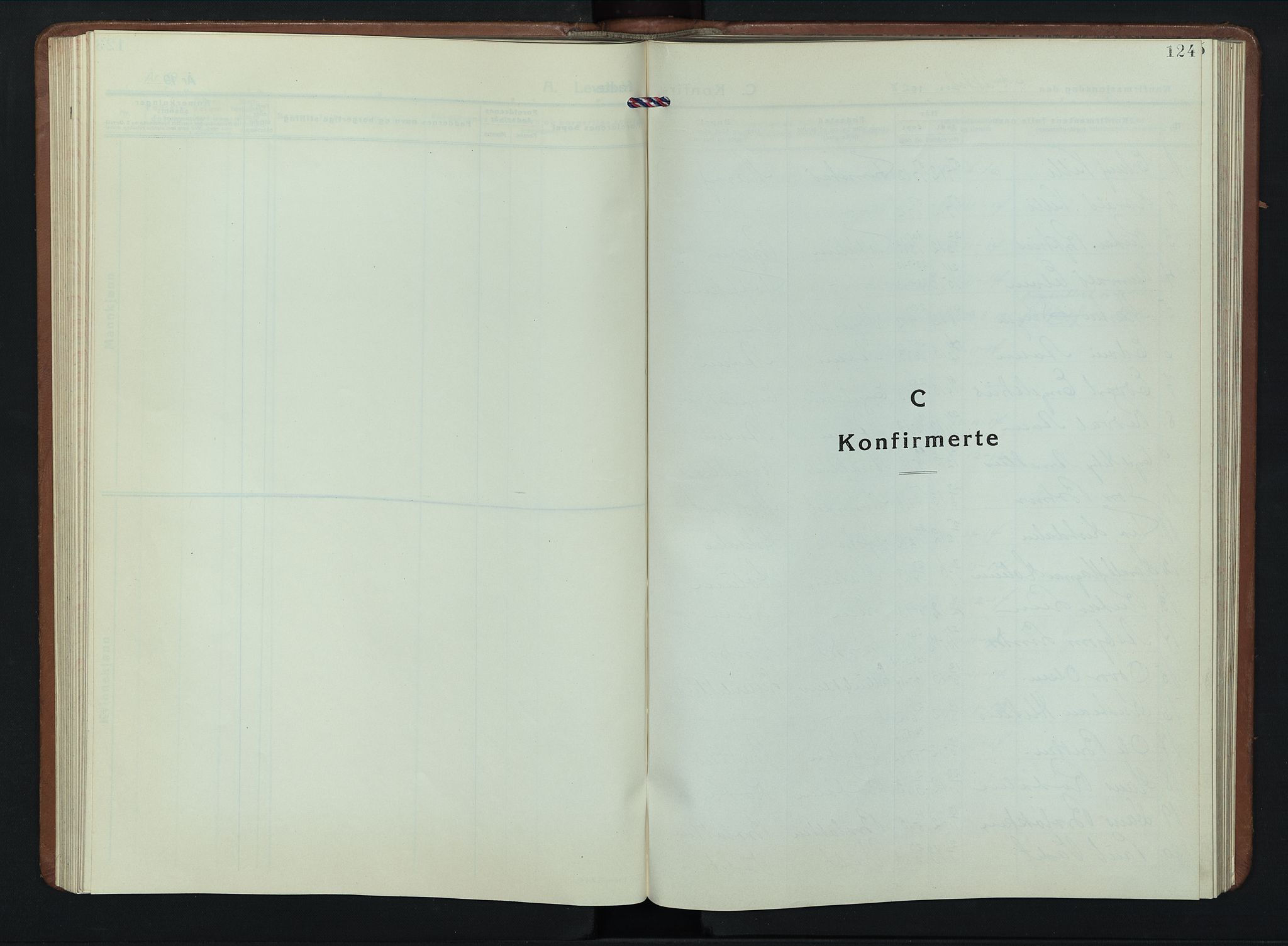 Dovre prestekontor, AV/SAH-PREST-066/H/Ha/Hab/L0004: Parish register (copy) no. 4, 1926-1949, p. 124