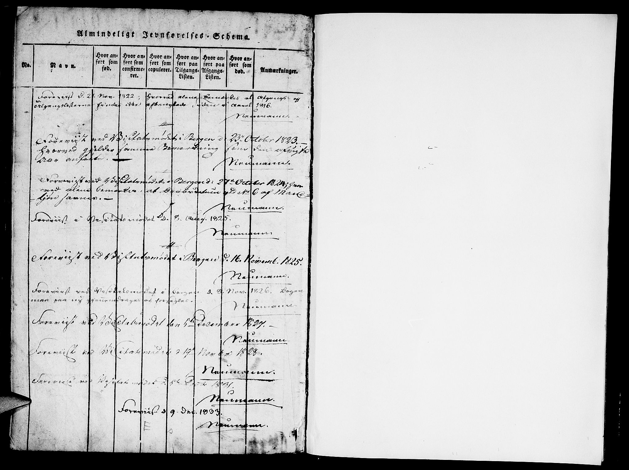 St. Jørgens hospital og Årstad sokneprestembete, SAB/A-99934: Parish register (official) no. A 3, 1815-1843, p. 369