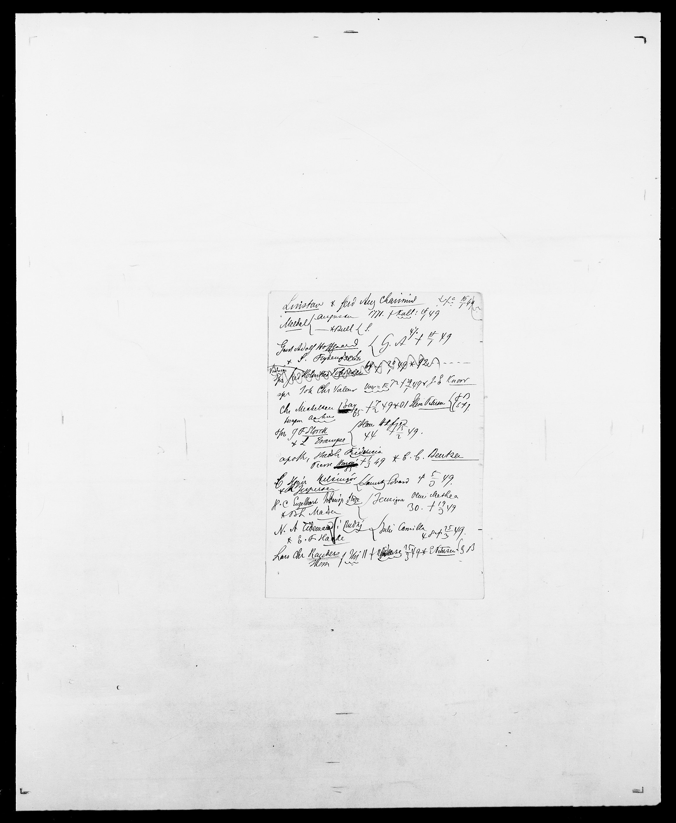 Delgobe, Charles Antoine - samling, SAO/PAO-0038/D/Da/L0023: Lau - Lirvyn, p. 667