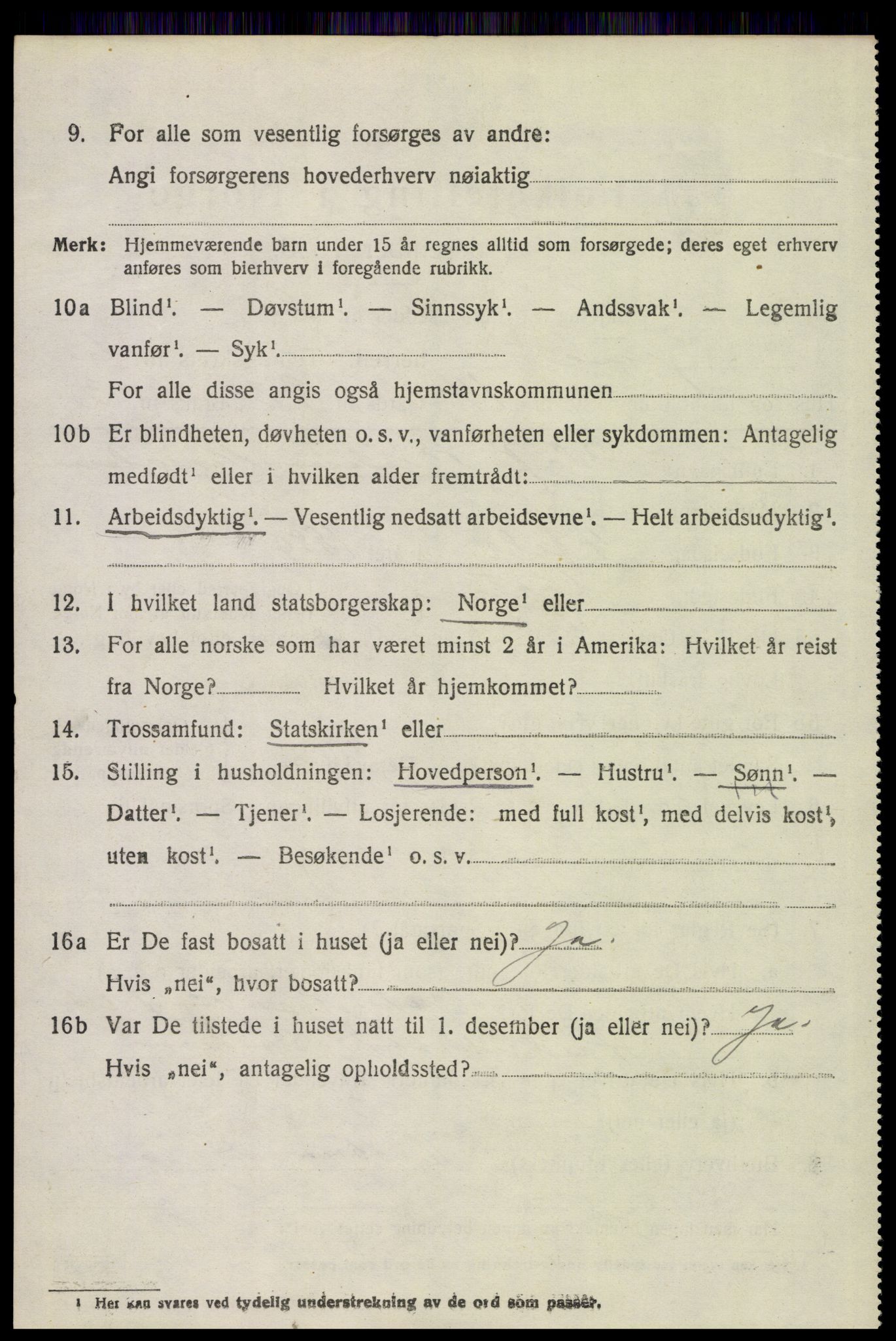 SAH, 1920 census for Grue, 1920, p. 6096