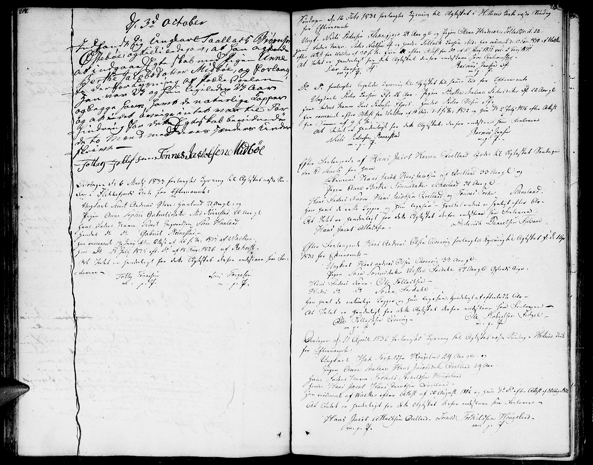 Flekkefjord sokneprestkontor, AV/SAK-1111-0012/F/Fa/Fab/L0002: Parish register (official) no. A 2, 1781-1832, p. 218-219