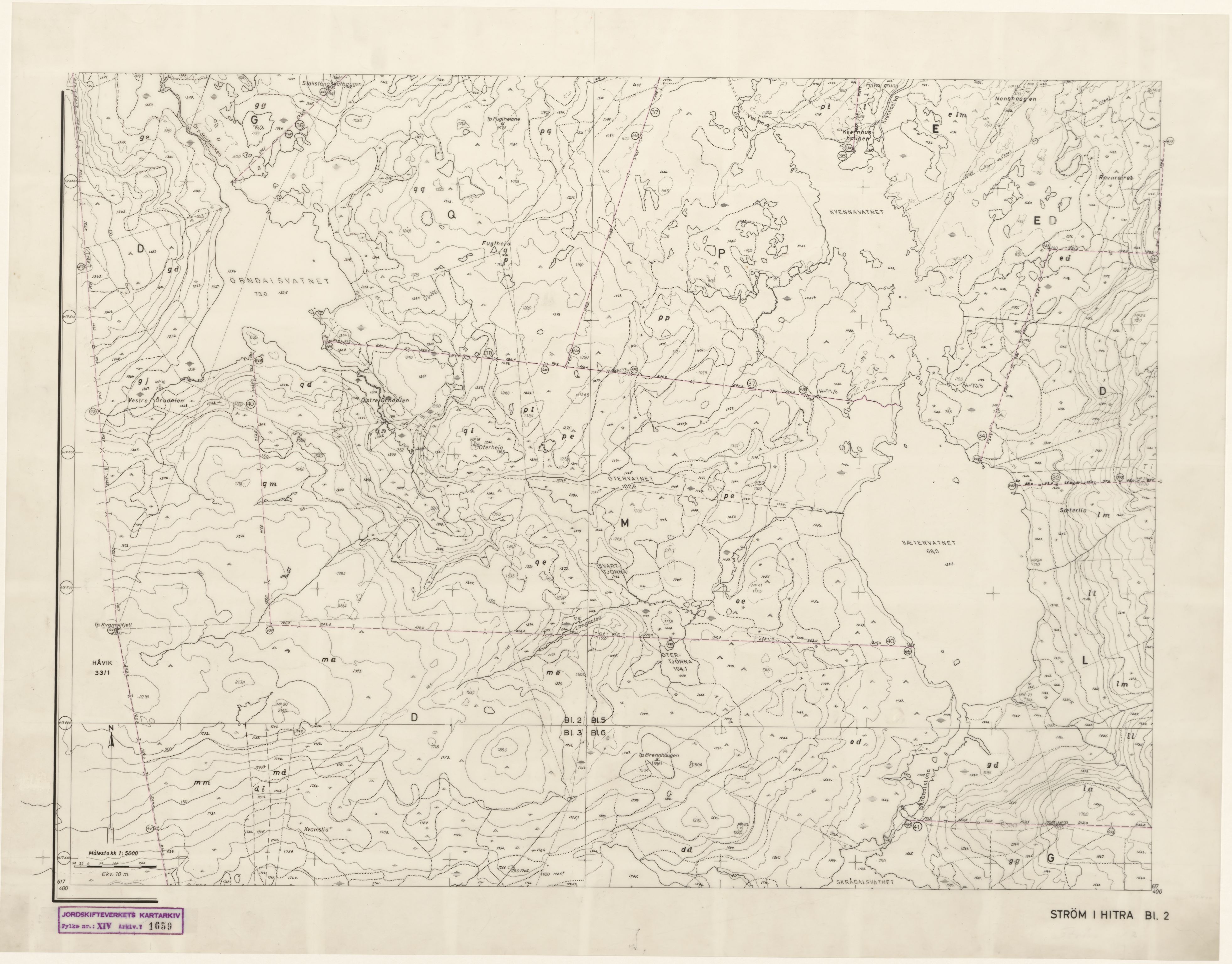 Jordskifteverkets kartarkiv, RA/S-3929/T, 1859-1988, p. 2598