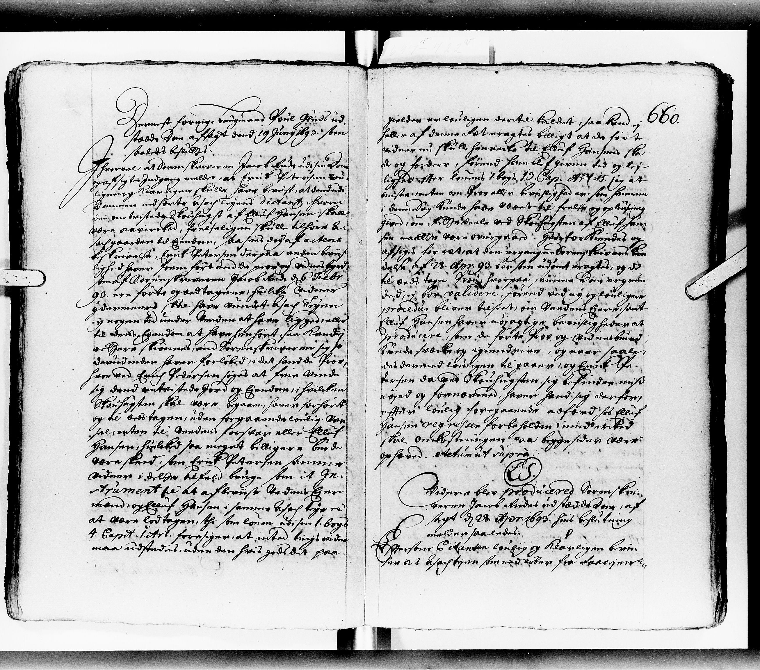 Højesteret, DRA/A-0009, 1696, p. 659b-660a