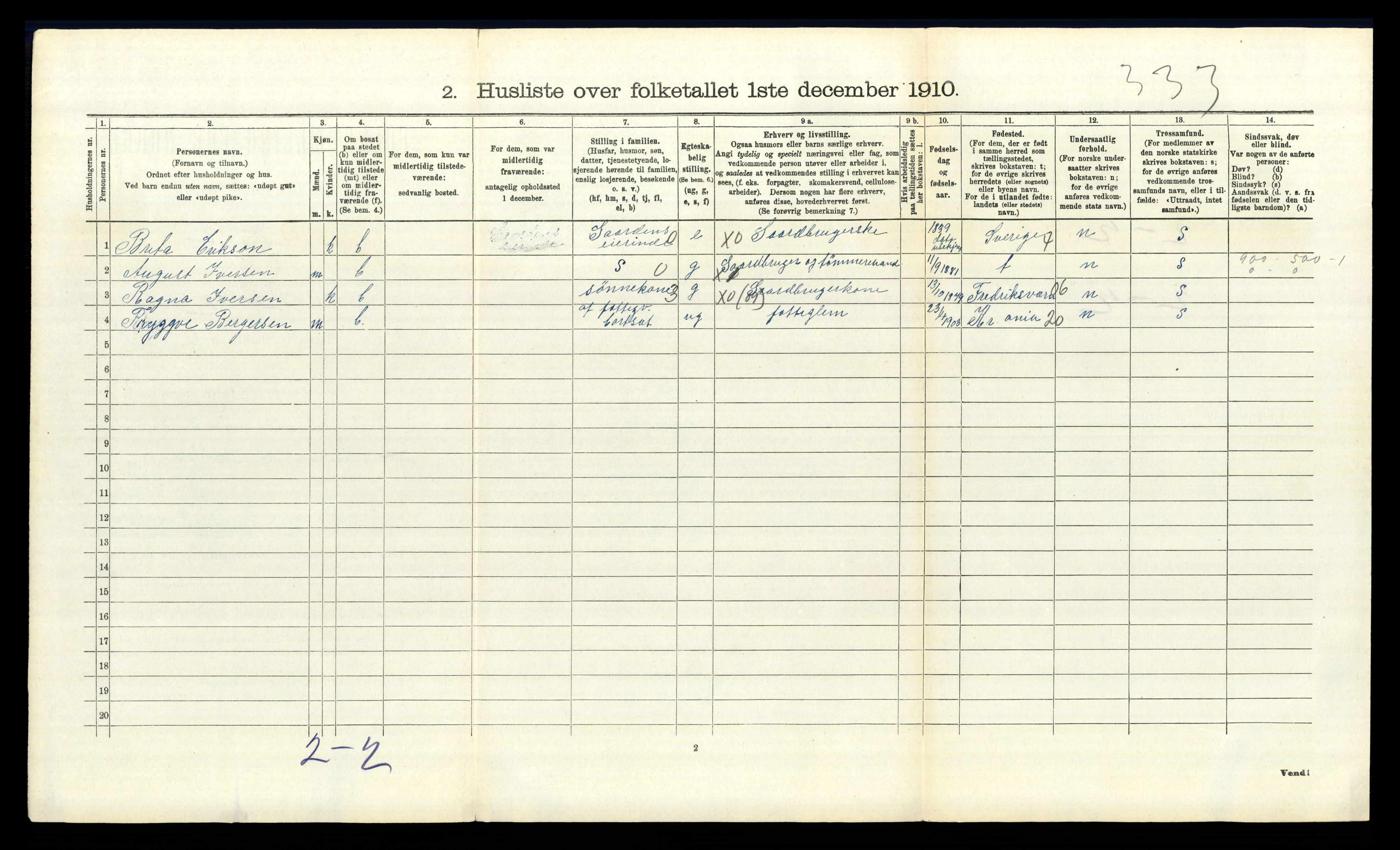 RA, 1910 census for Eidsberg, 1910, p. 1801