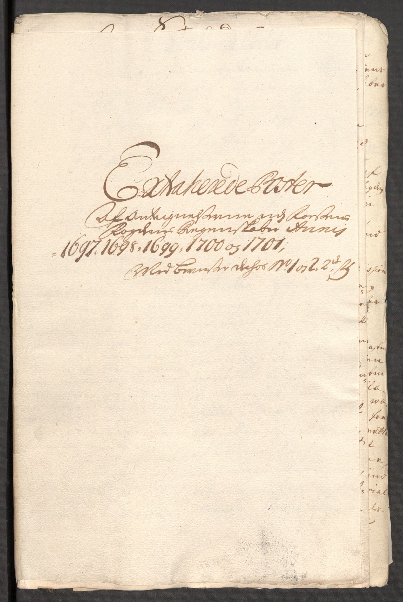 Rentekammeret inntil 1814, Reviderte regnskaper, Fogderegnskap, AV/RA-EA-4092/R57/L3854: Fogderegnskap Fosen, 1700-1701, p. 424