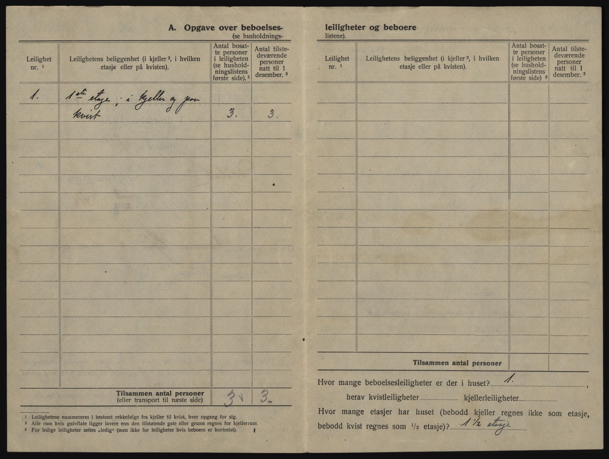 SAO, 1920 census for Drøbak, 1920, p. 254