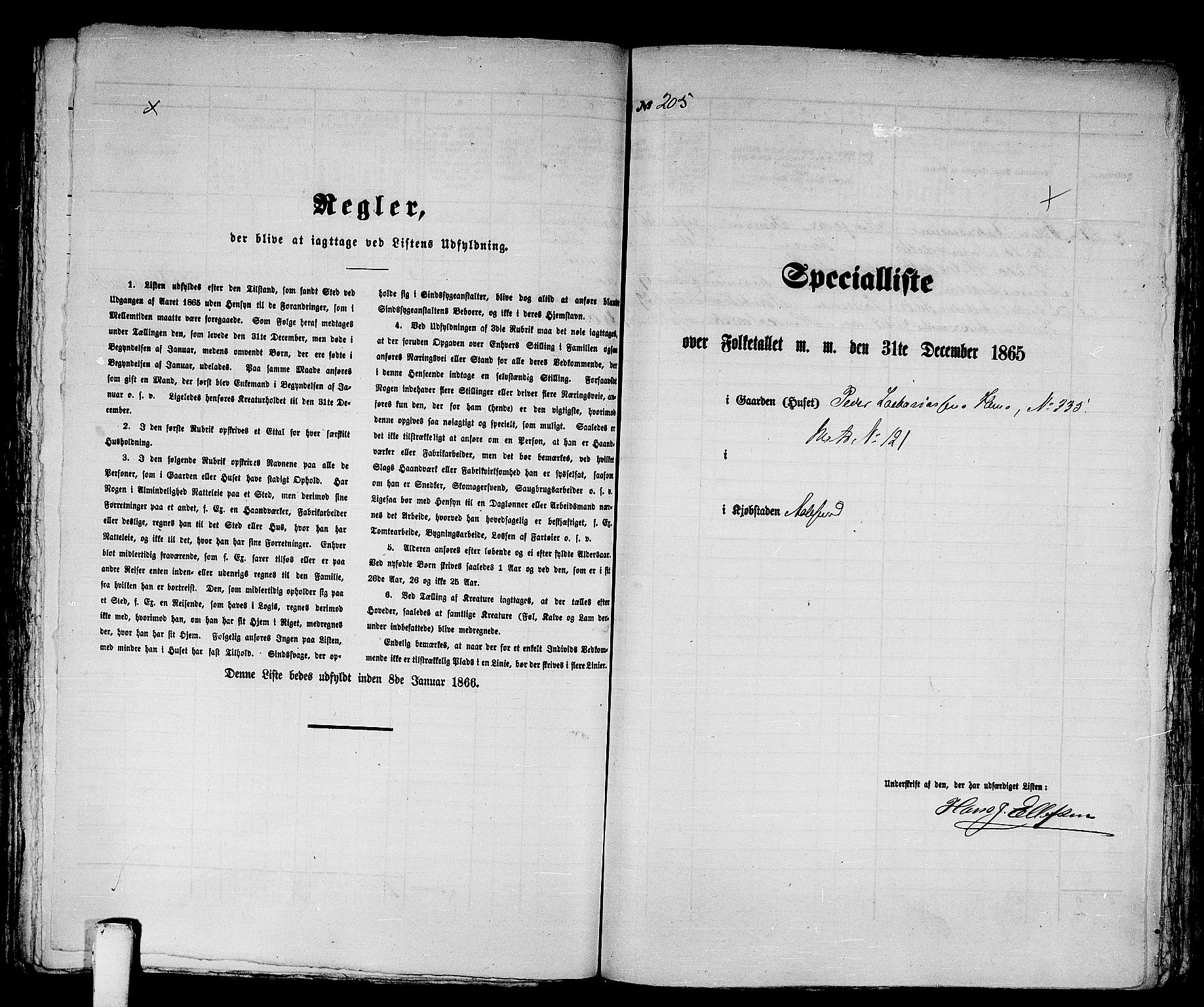 RA, 1865 census for Ålesund, 1865, p. 431