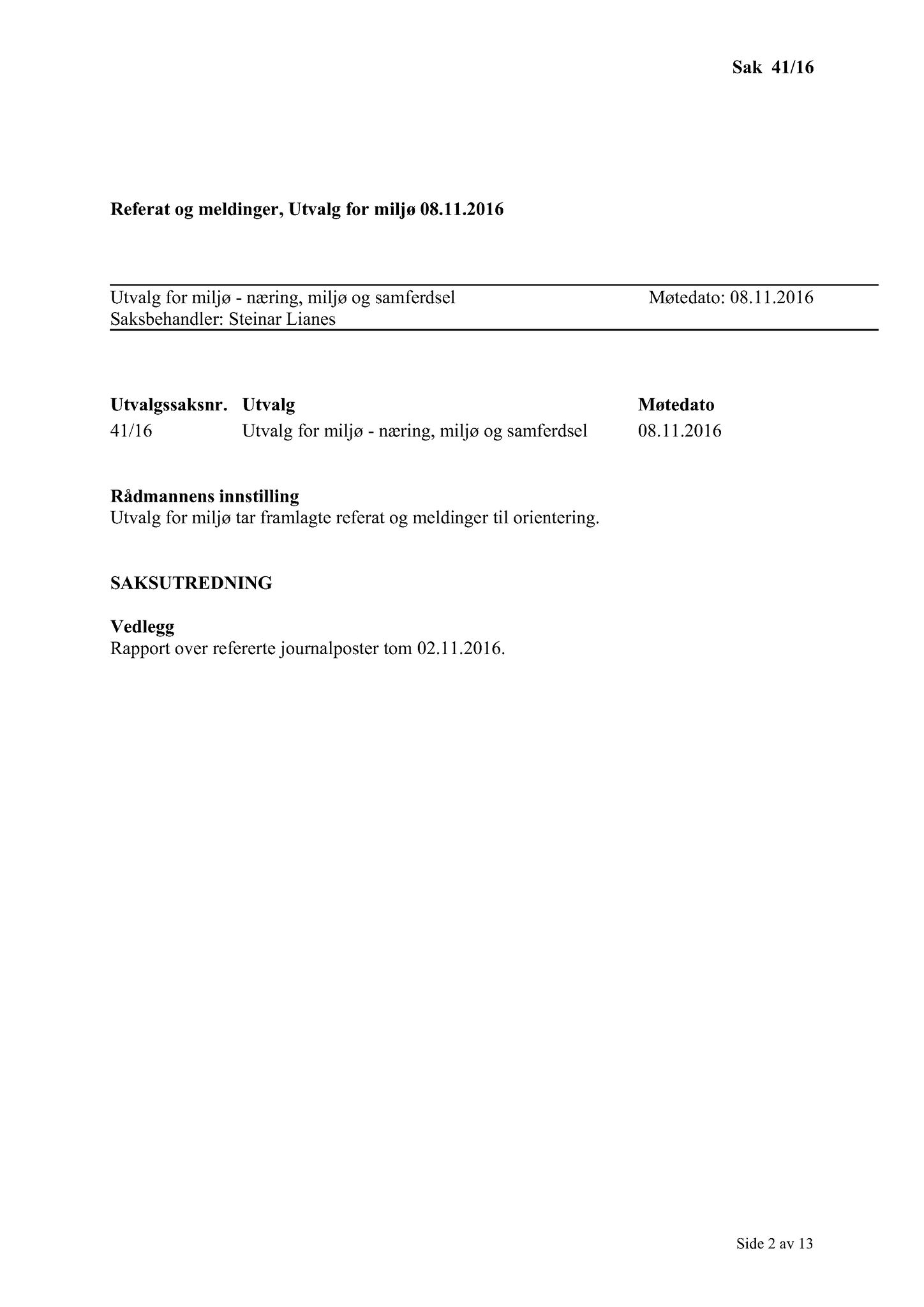 Klæbu Kommune, TRKO/KK/06-UM/L003: Utvalg for miljø - Møtedokumenter 2016, 2016, p. 1435