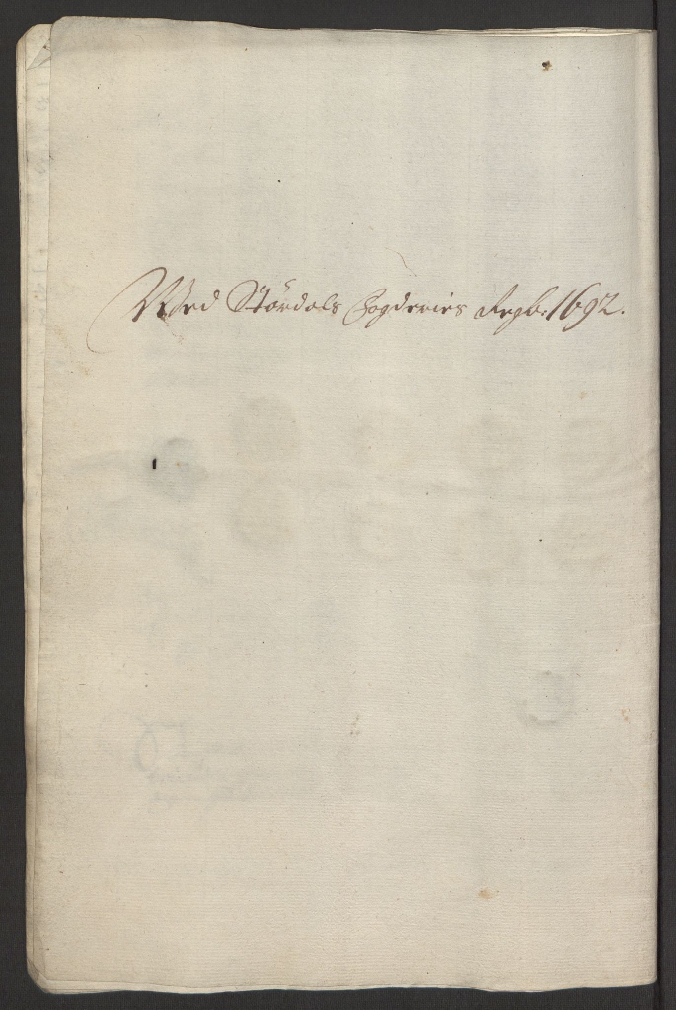 Rentekammeret inntil 1814, Reviderte regnskaper, Fogderegnskap, RA/EA-4092/R62/L4185: Fogderegnskap Stjørdal og Verdal, 1692, p. 112