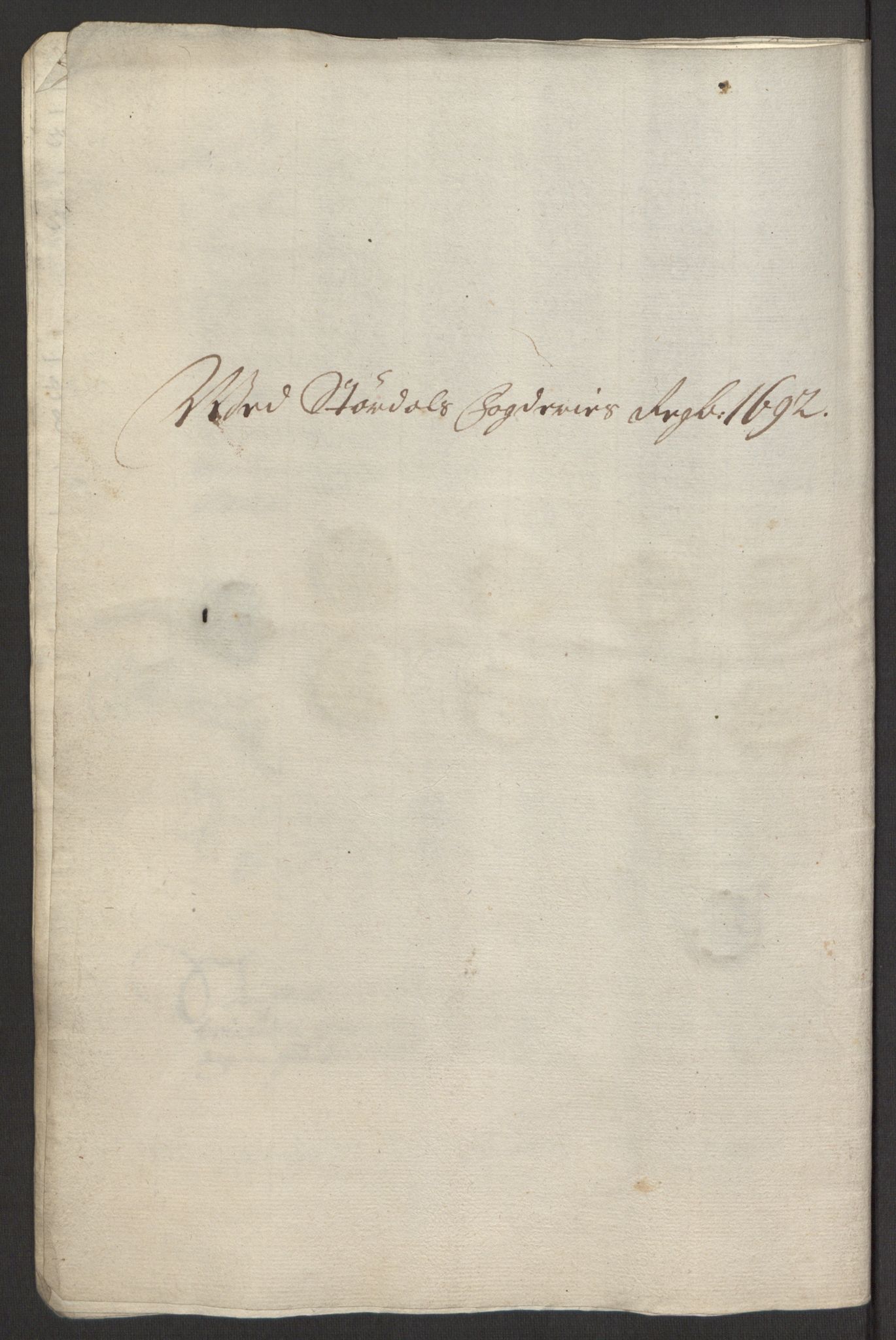 Rentekammeret inntil 1814, Reviderte regnskaper, Fogderegnskap, AV/RA-EA-4092/R62/L4185: Fogderegnskap Stjørdal og Verdal, 1692, p. 112