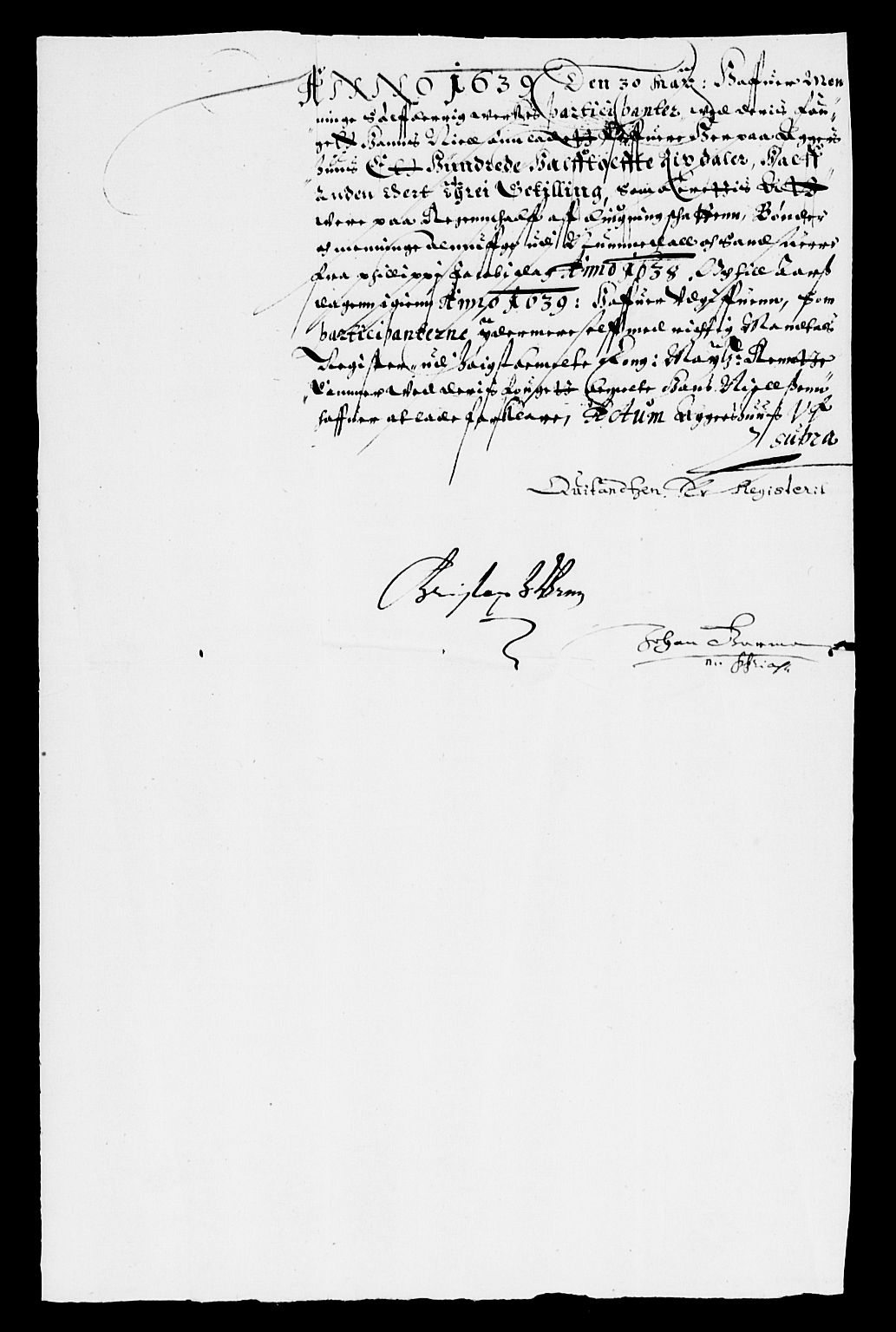 Rentekammeret inntil 1814, Reviderte regnskaper, Lensregnskaper, AV/RA-EA-5023/R/Rb/Rbn/L0002: Numedal og Sandsvær len, 1638-1643