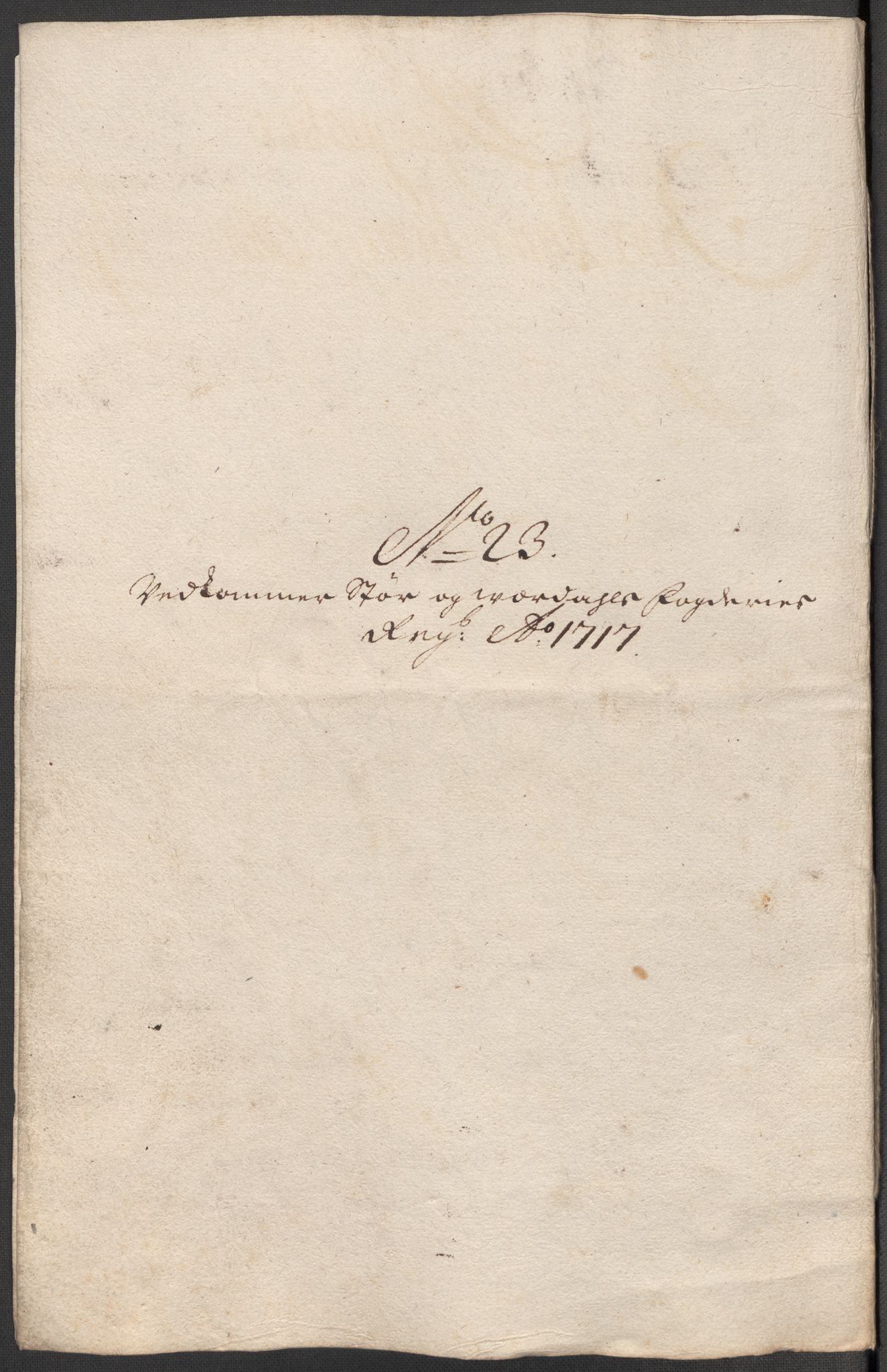 Rentekammeret inntil 1814, Reviderte regnskaper, Fogderegnskap, AV/RA-EA-4092/R62/L4207: Fogderegnskap Stjørdal og Verdal, 1717, p. 233