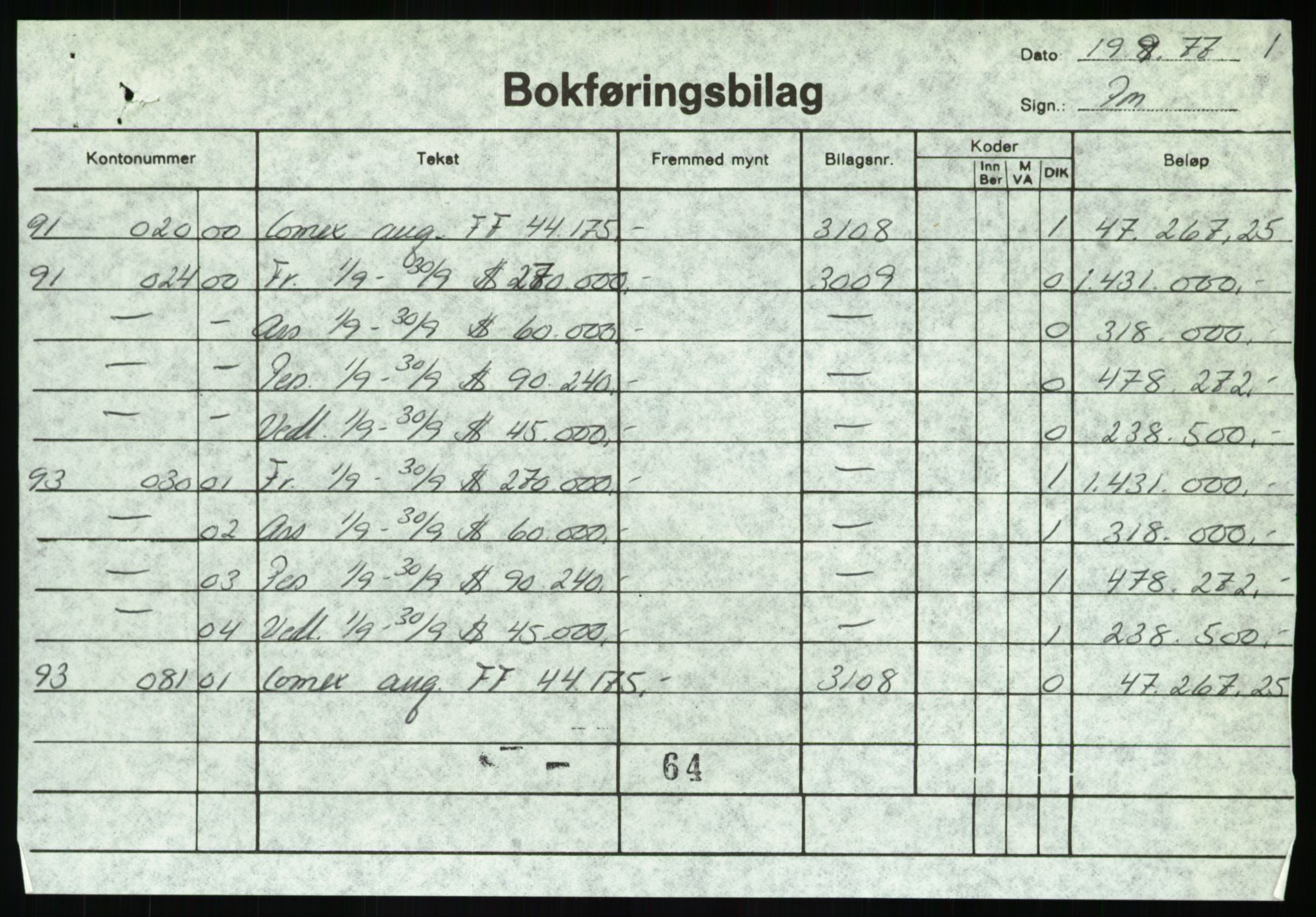 Pa 1503 - Stavanger Drilling AS, SAST/A-101906/D/L0003: Korrespondanse og saksdokumenter, 1977-1982, p. 2