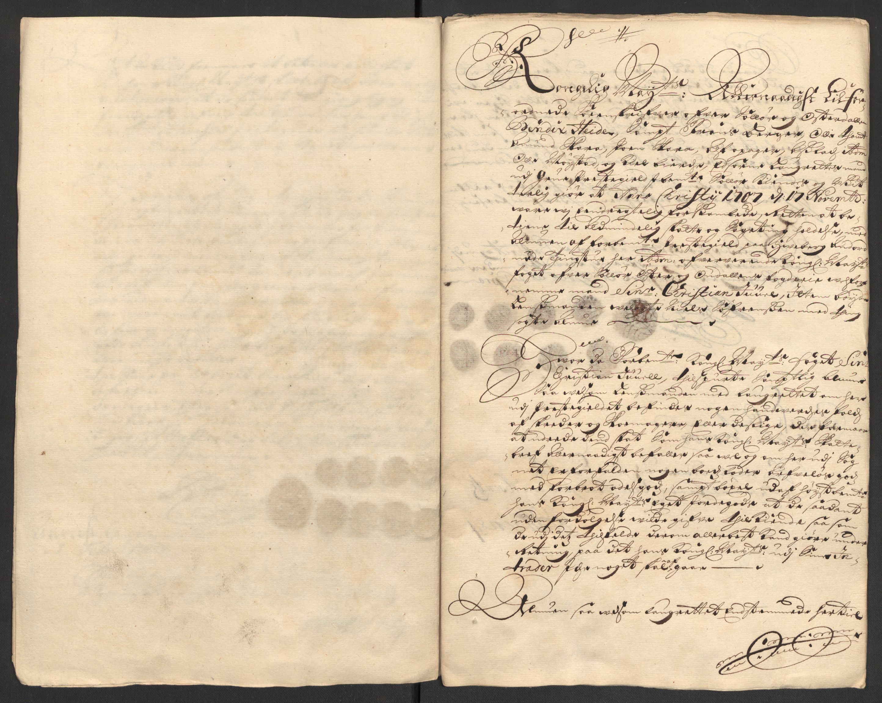 Rentekammeret inntil 1814, Reviderte regnskaper, Fogderegnskap, AV/RA-EA-4092/R13/L0844: Fogderegnskap Solør, Odal og Østerdal, 1707, p. 127