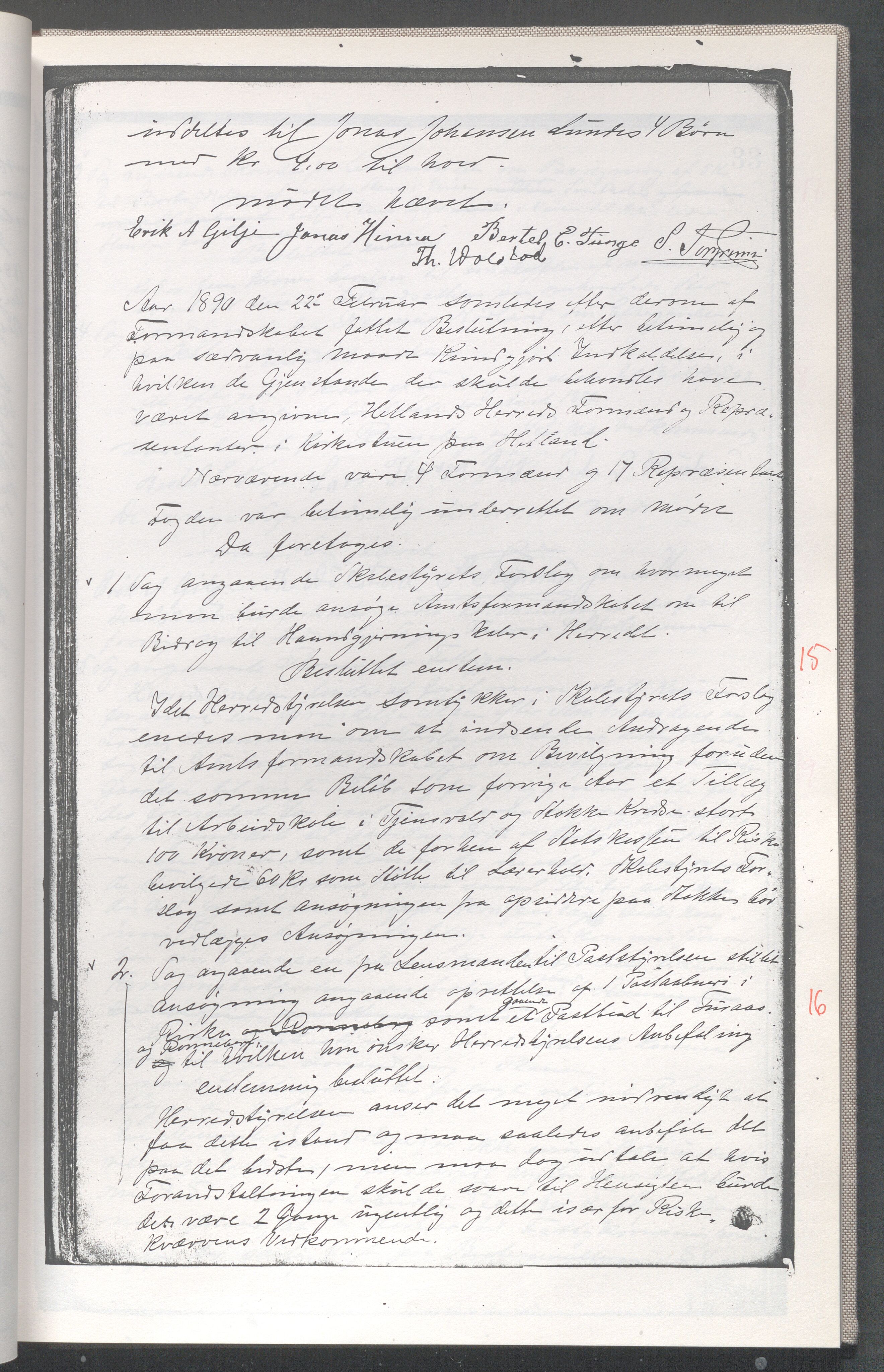 Randaberg kommune - Formannskapet, IKAR/K-101471/A/L0005: Møtebok I - Hetland, 1888-1893, p. 64