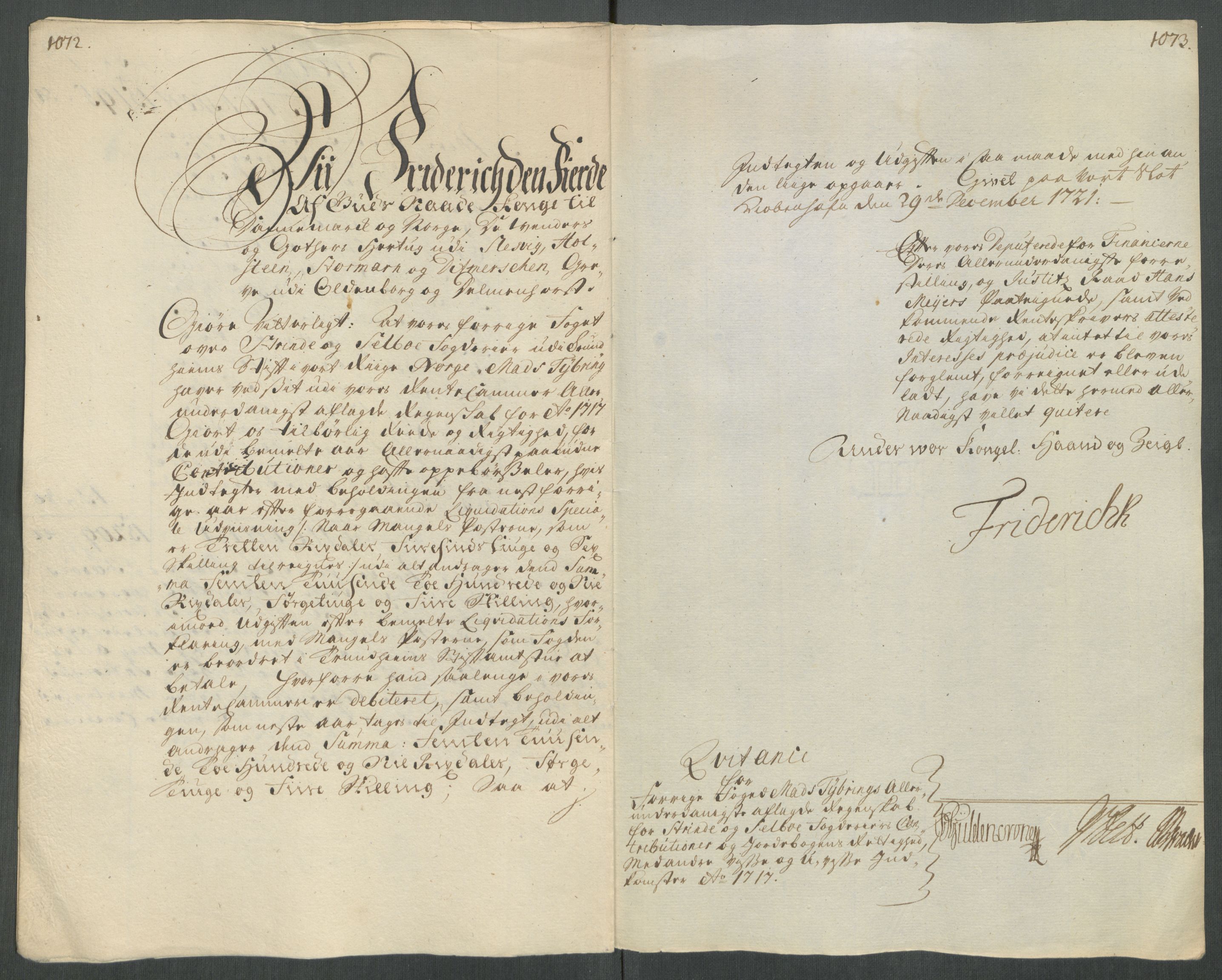 Rentekammeret inntil 1814, Reviderte regnskaper, Fogderegnskap, AV/RA-EA-4092/R61/L4116: Fogderegnskap Strinda og Selbu, 1717-1718, p. 19