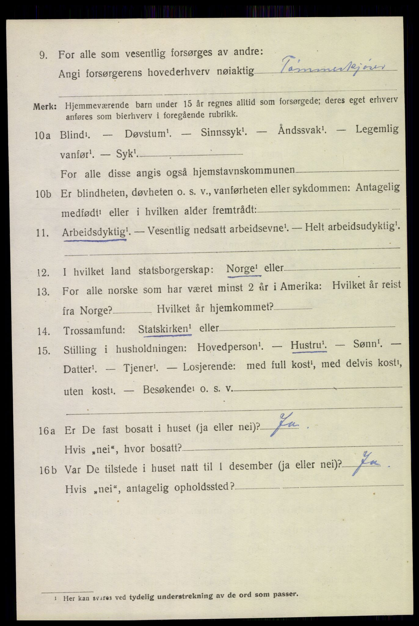 SAH, 1920 census for Eidskog, 1920, p. 5984