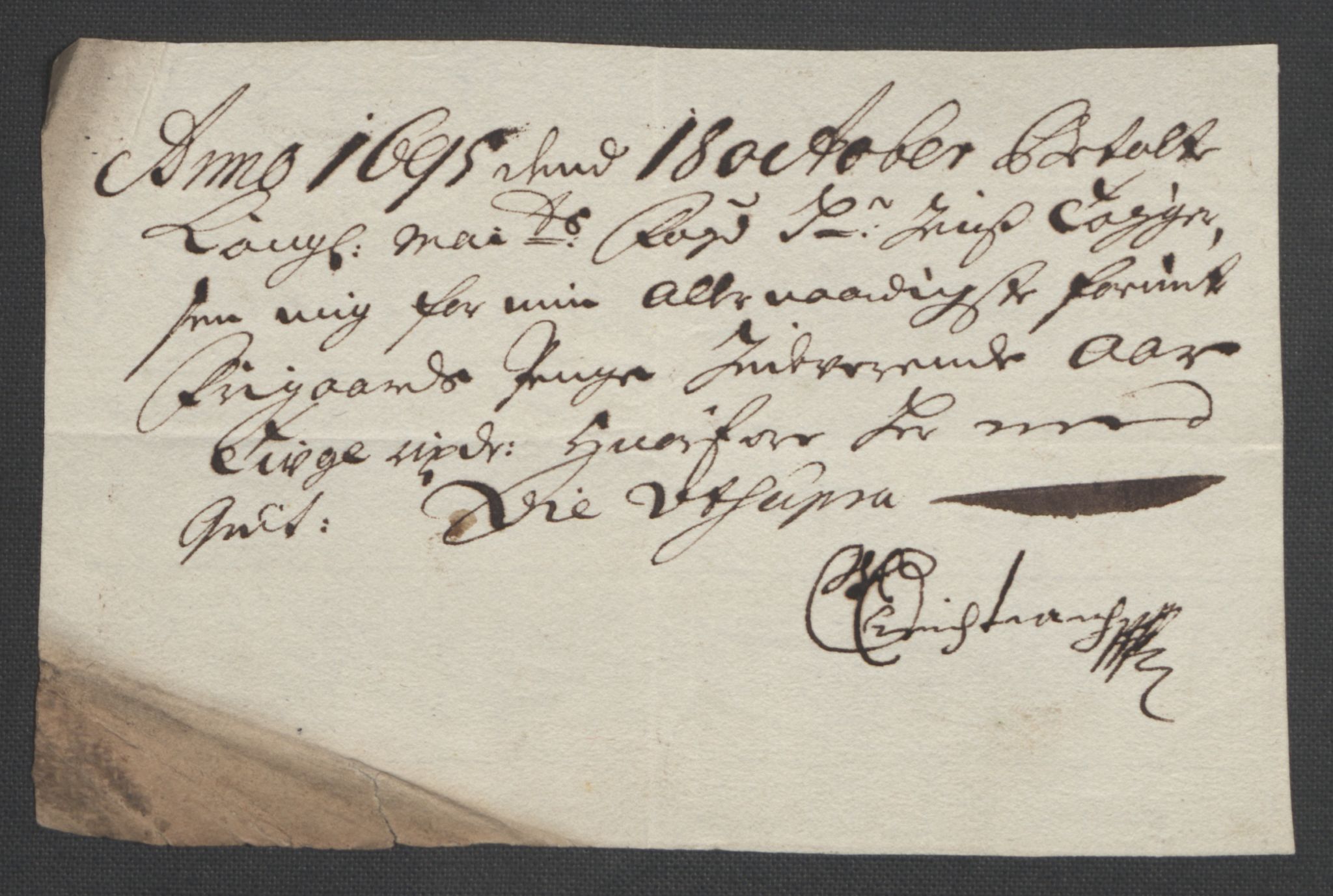 Rentekammeret inntil 1814, Reviderte regnskaper, Fogderegnskap, AV/RA-EA-4092/R53/L3422: Fogderegnskap Sunn- og Nordfjord, 1695-1696, p. 171