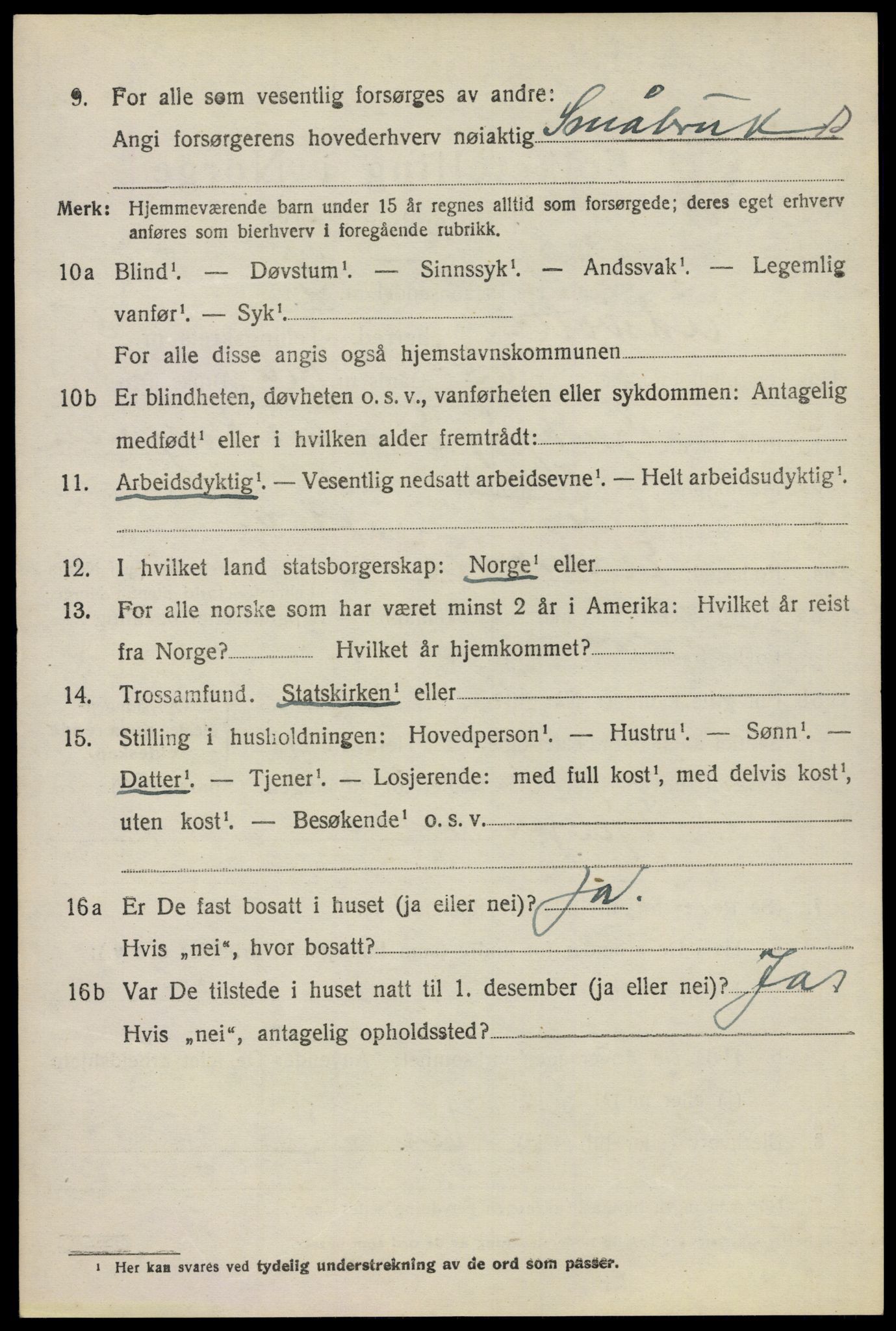SAO, 1920 census for Eidsvoll, 1920, p. 10740