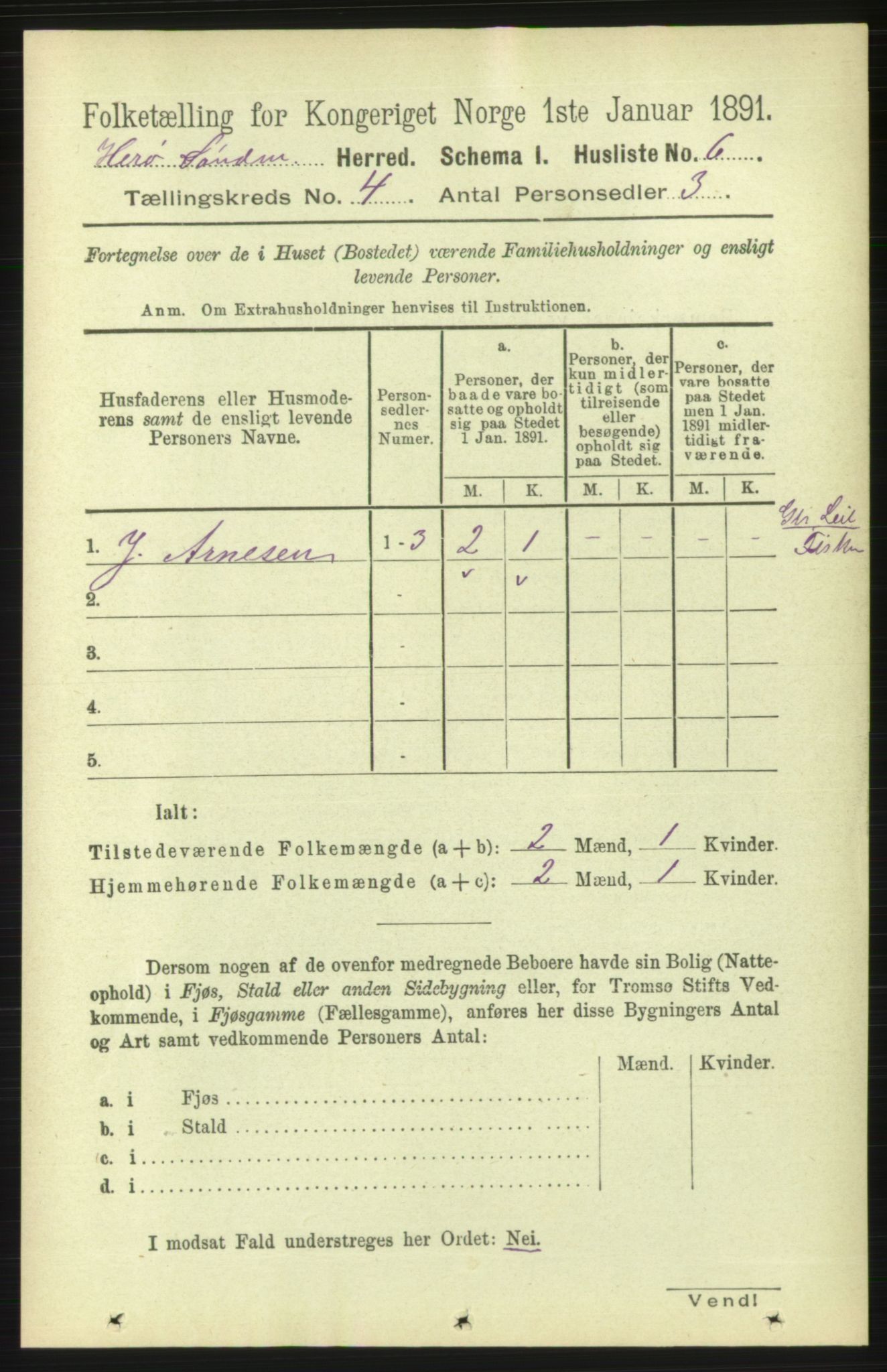 RA, 1891 census for 1515 Herøy, 1891, p. 1436