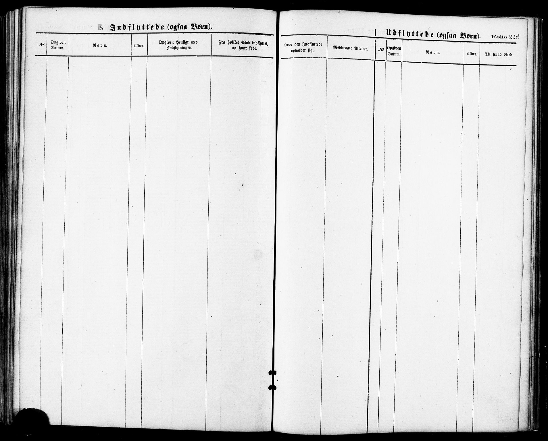 Lenvik sokneprestembete, SATØ/S-1310/H/Ha/Haa/L0010kirke: Parish register (official) no. 10, 1873-1880, p. 220