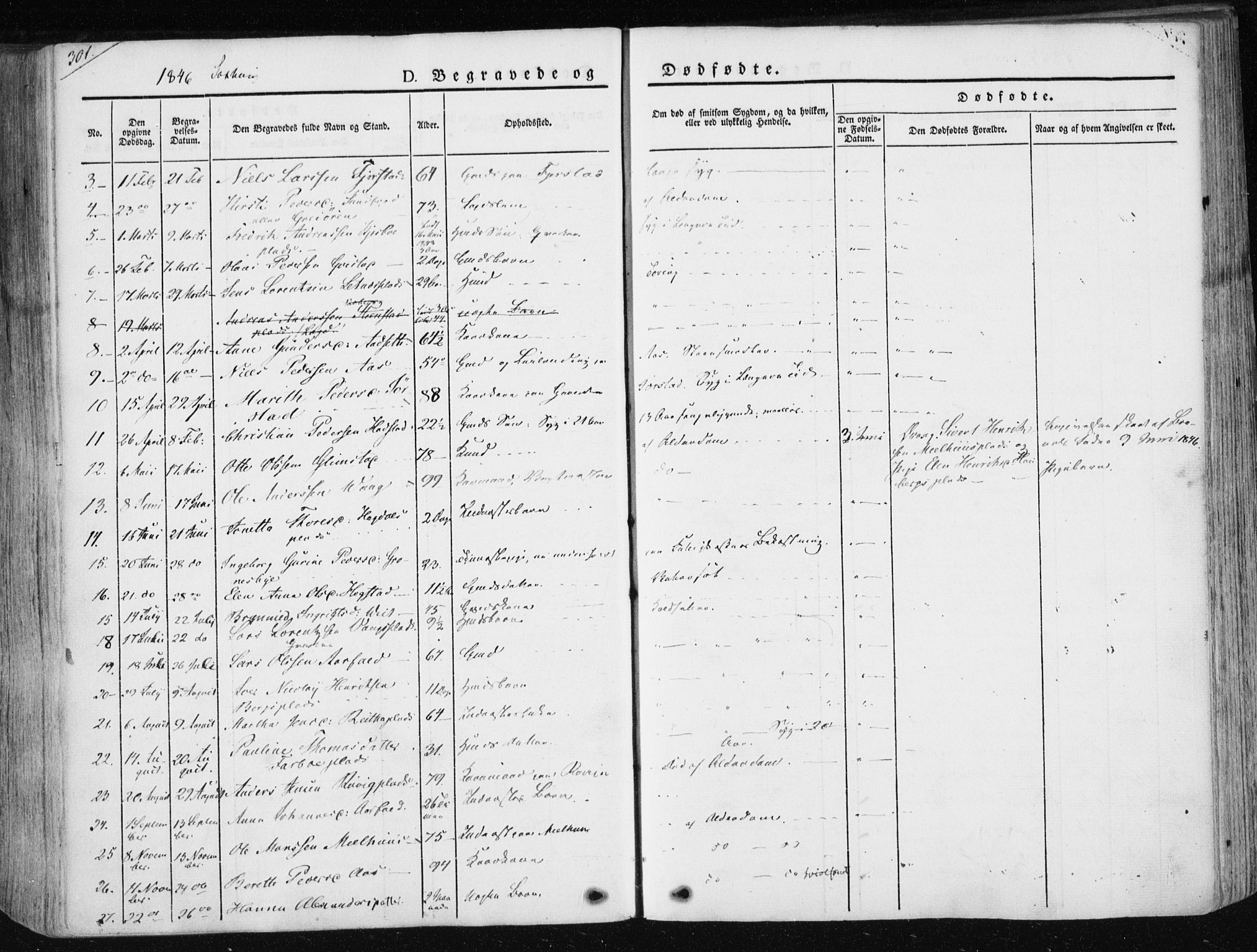 Ministerialprotokoller, klokkerbøker og fødselsregistre - Nord-Trøndelag, SAT/A-1458/730/L0280: Parish register (official) no. 730A07 /1, 1840-1854, p. 301