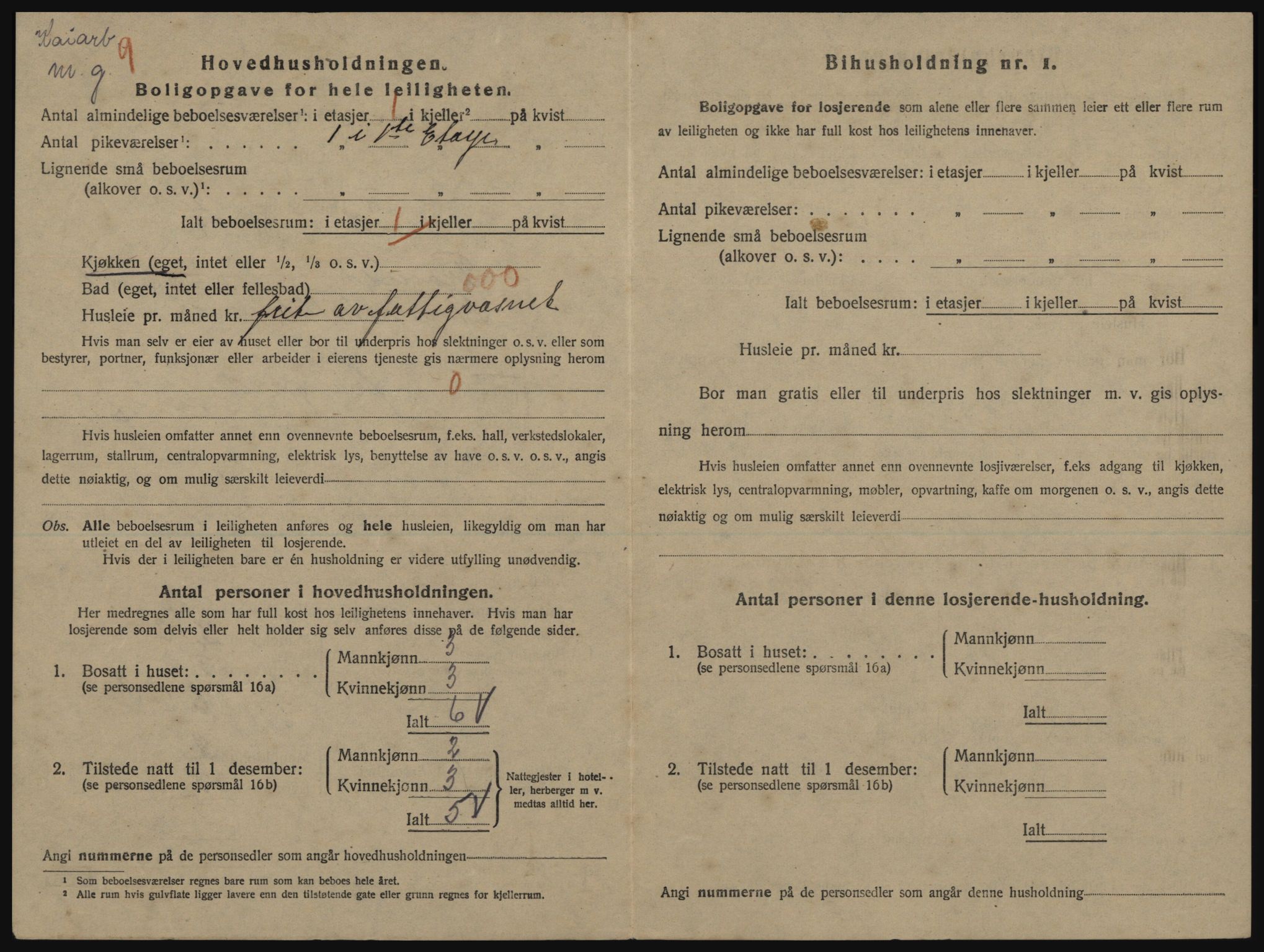 SATØ, 1920 census for Tromsø, 1920, p. 3618