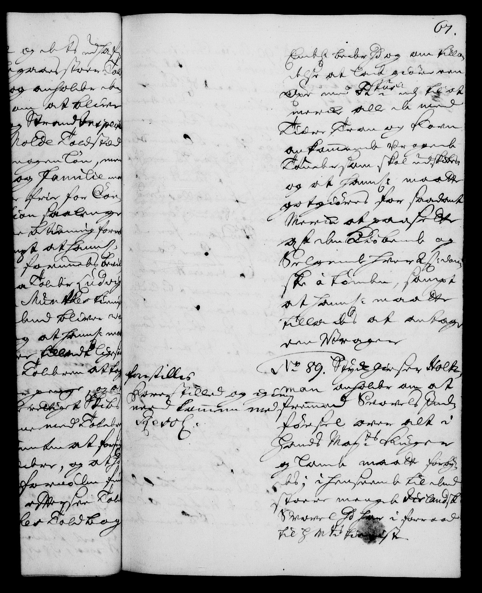 Rentekammeret, Kammerkanselliet, RA/EA-3111/G/Gh/Gha/L0009: Norsk ekstraktmemorialprotokoll (merket RK 53.54), 1726-1728, p. 67