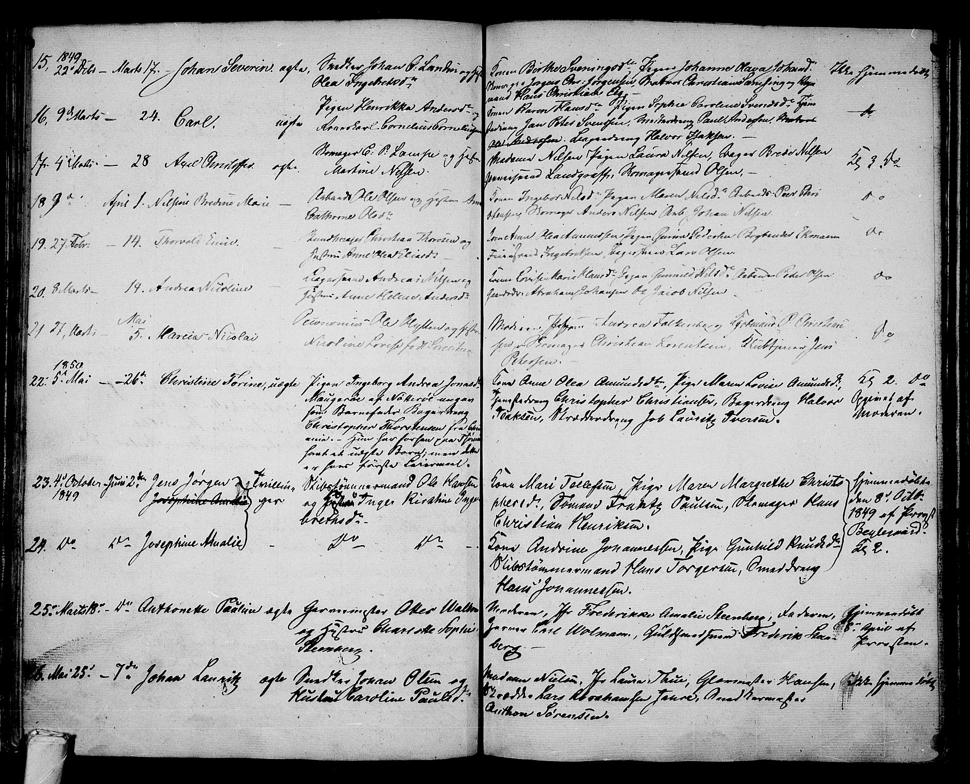 Tønsberg kirkebøker, AV/SAKO-A-330/G/Ga/L0002: Parish register (copy) no. 2, 1827-1854