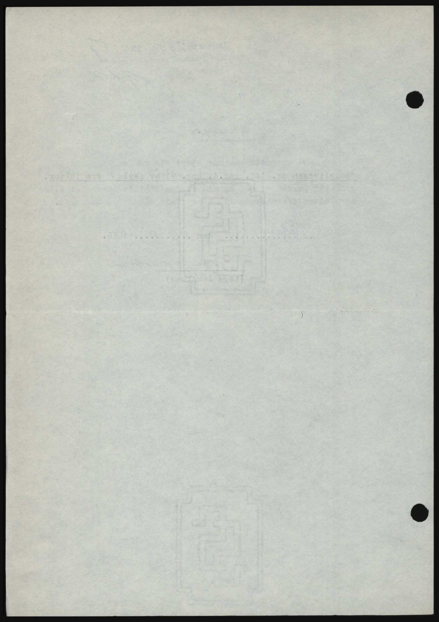 Nord-Hedmark sorenskriveri, SAH/TING-012/H/Hc/L0024: Mortgage book no. 24, 1966-1966, Diary no: : 2800/1966