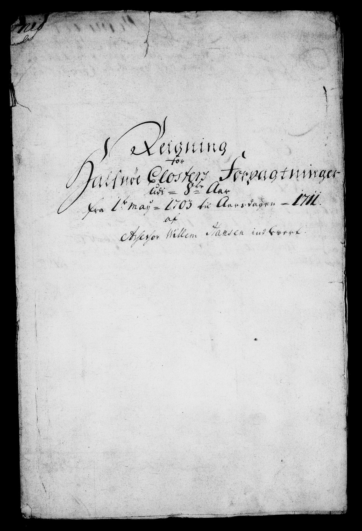 Rentekammeret inntil 1814, Realistisk ordnet avdeling, RA/EA-4070/On/L0005: [Jj 6]: Forskjellige dokumenter om Halsnøy klosters gods, 1697-1770, p. 13