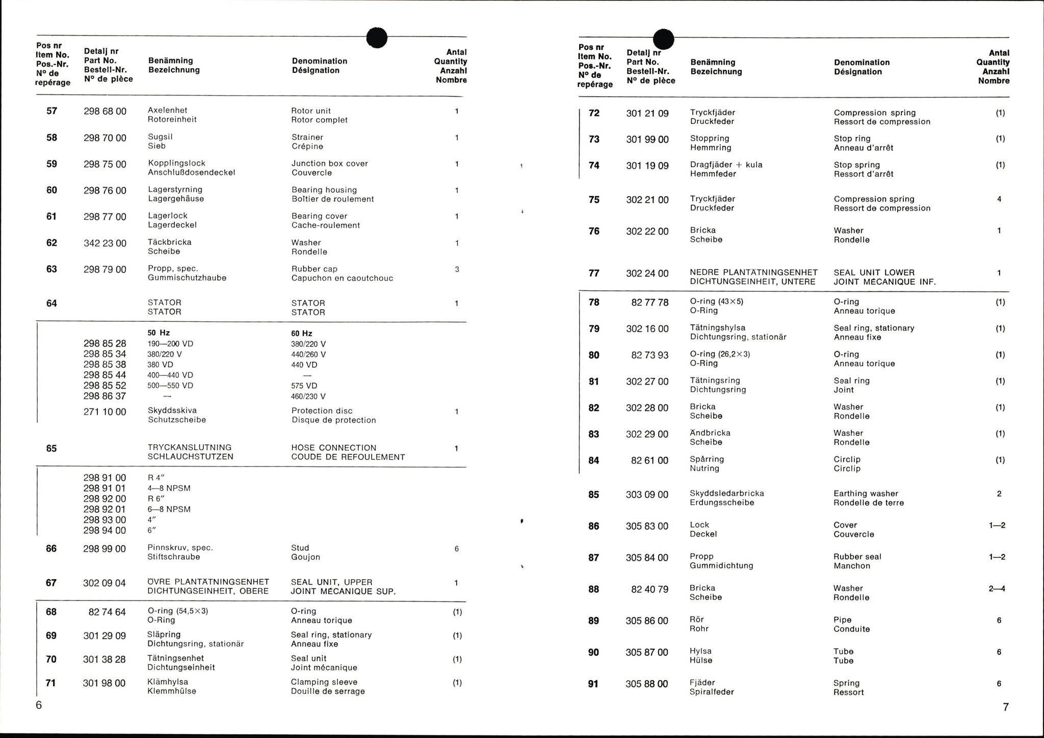 Pa 1503 - Stavanger Drilling AS, AV/SAST-A-101906/2/E/Eb/Ebb/L0001: Alexander L. Kielland plattform - Operation manual, 1976, p. 349