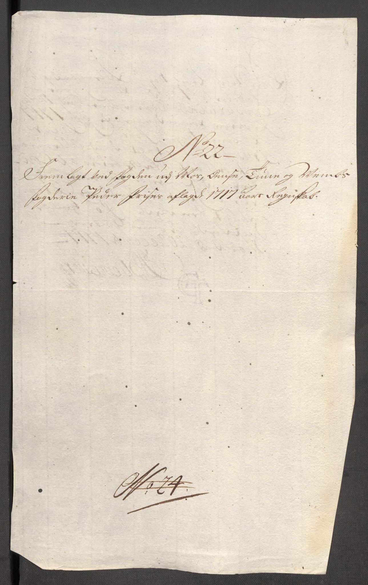 Rentekammeret inntil 1814, Reviderte regnskaper, Fogderegnskap, AV/RA-EA-4092/R04/L0141: Fogderegnskap Moss, Onsøy, Tune, Veme og Åbygge, 1717, p. 171