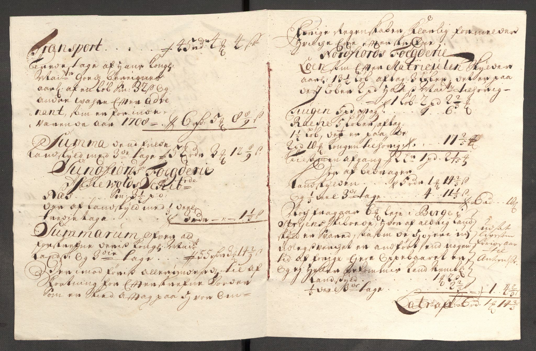 Rentekammeret inntil 1814, Reviderte regnskaper, Fogderegnskap, AV/RA-EA-4092/R53/L3431: Fogderegnskap Sunn- og Nordfjord, 1708, p. 96