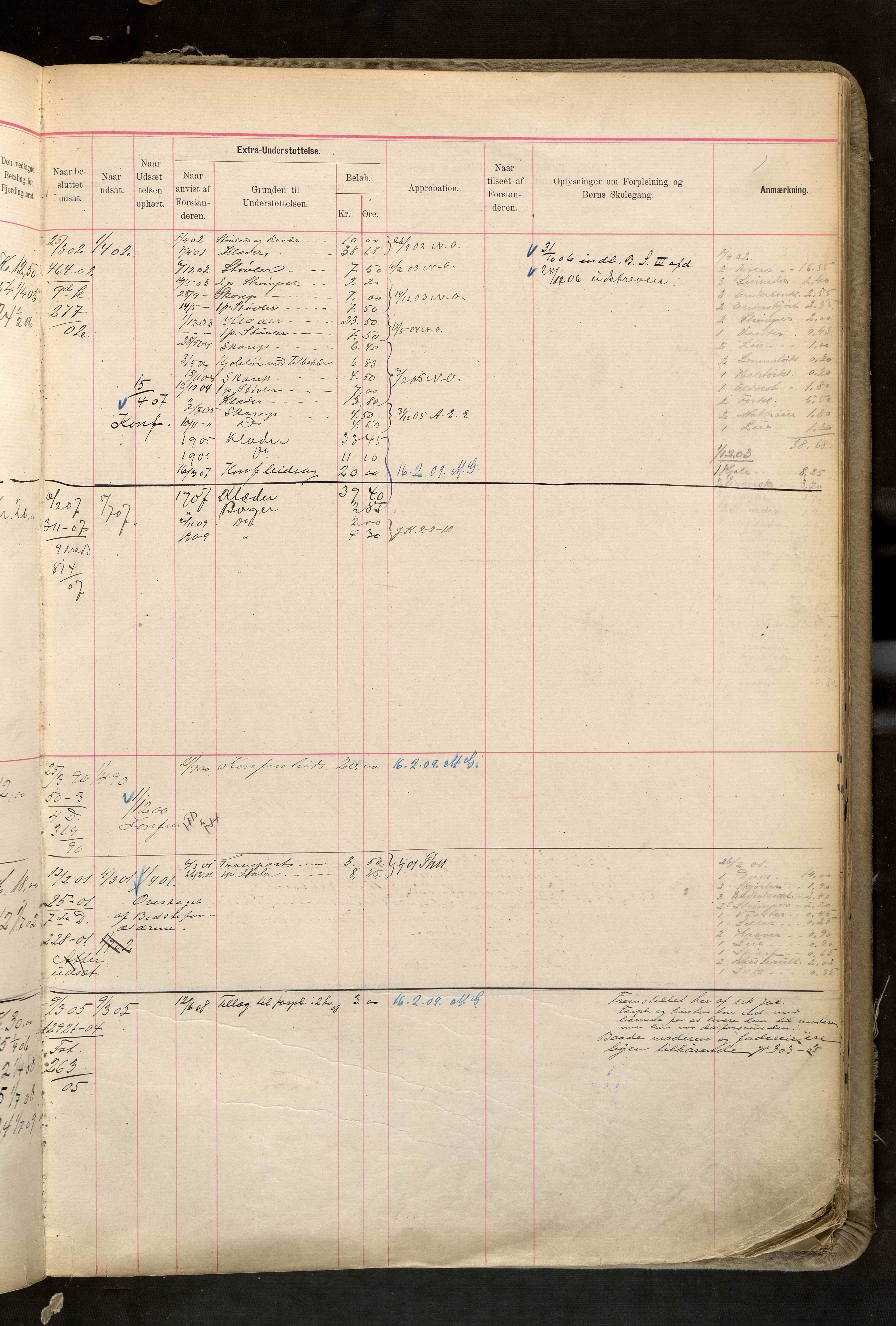 Fattigvesenet, OBA/A-20045/H/Hd/L0006: Manntallsprotokoll. Mnr. 501-1000, 1897-1910, p. 352