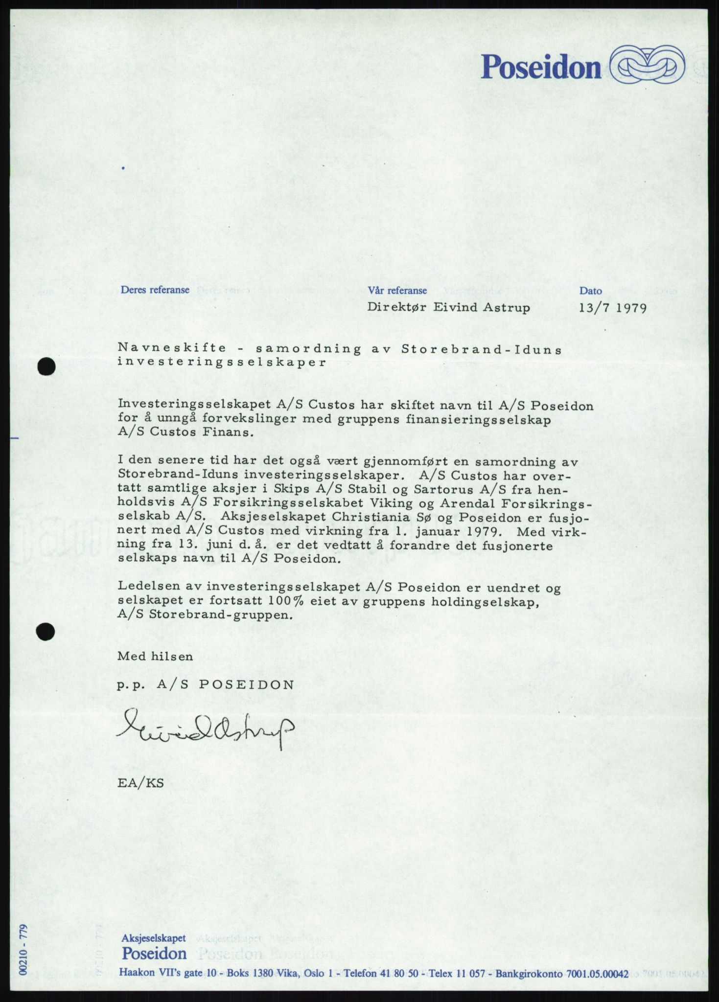 Pa 1503 - Stavanger Drilling AS, SAST/A-101906/D/L0007: Korrespondanse og saksdokumenter, 1974-1981, p. 1159