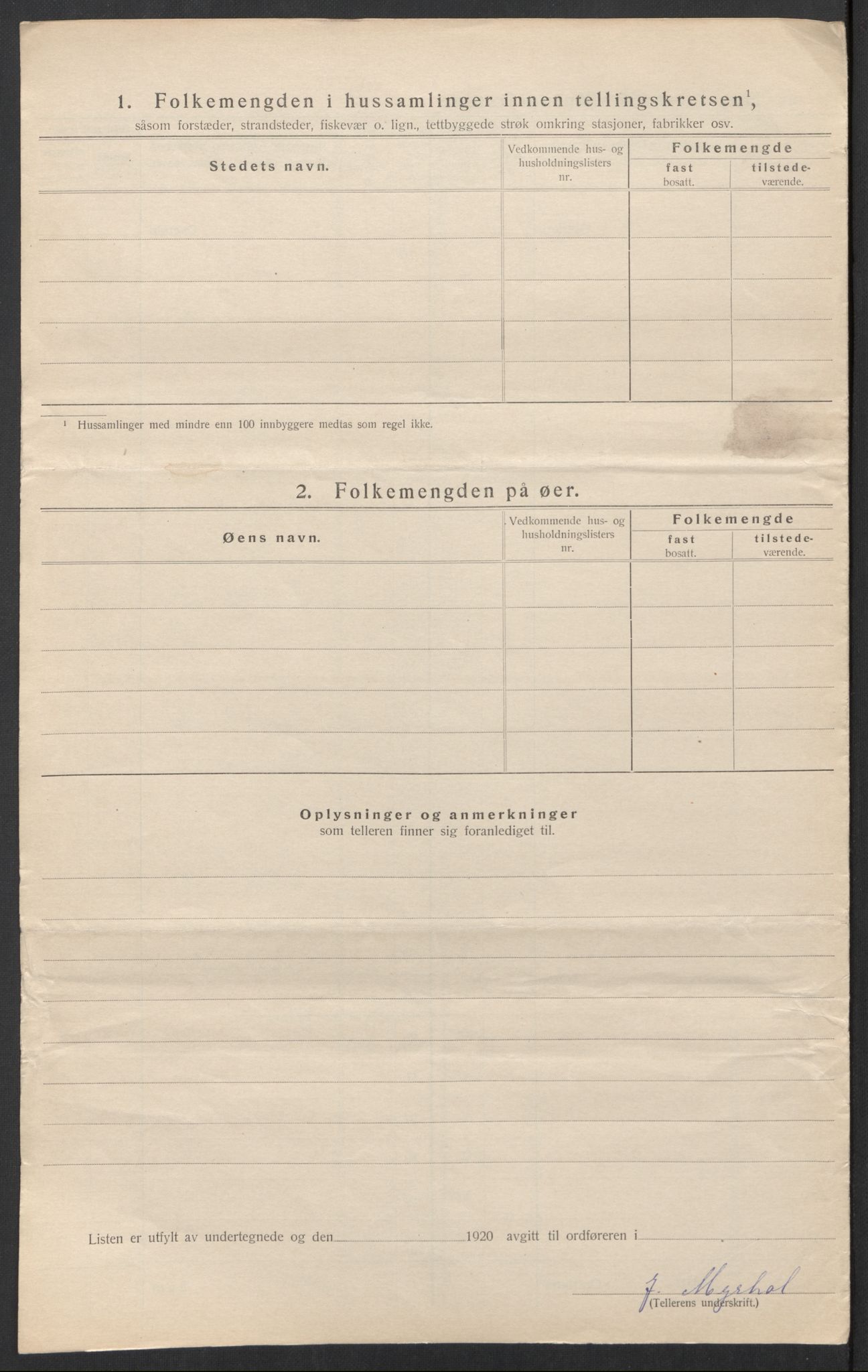SAT, 1920 census for Sykkylven, 1920, p. 27