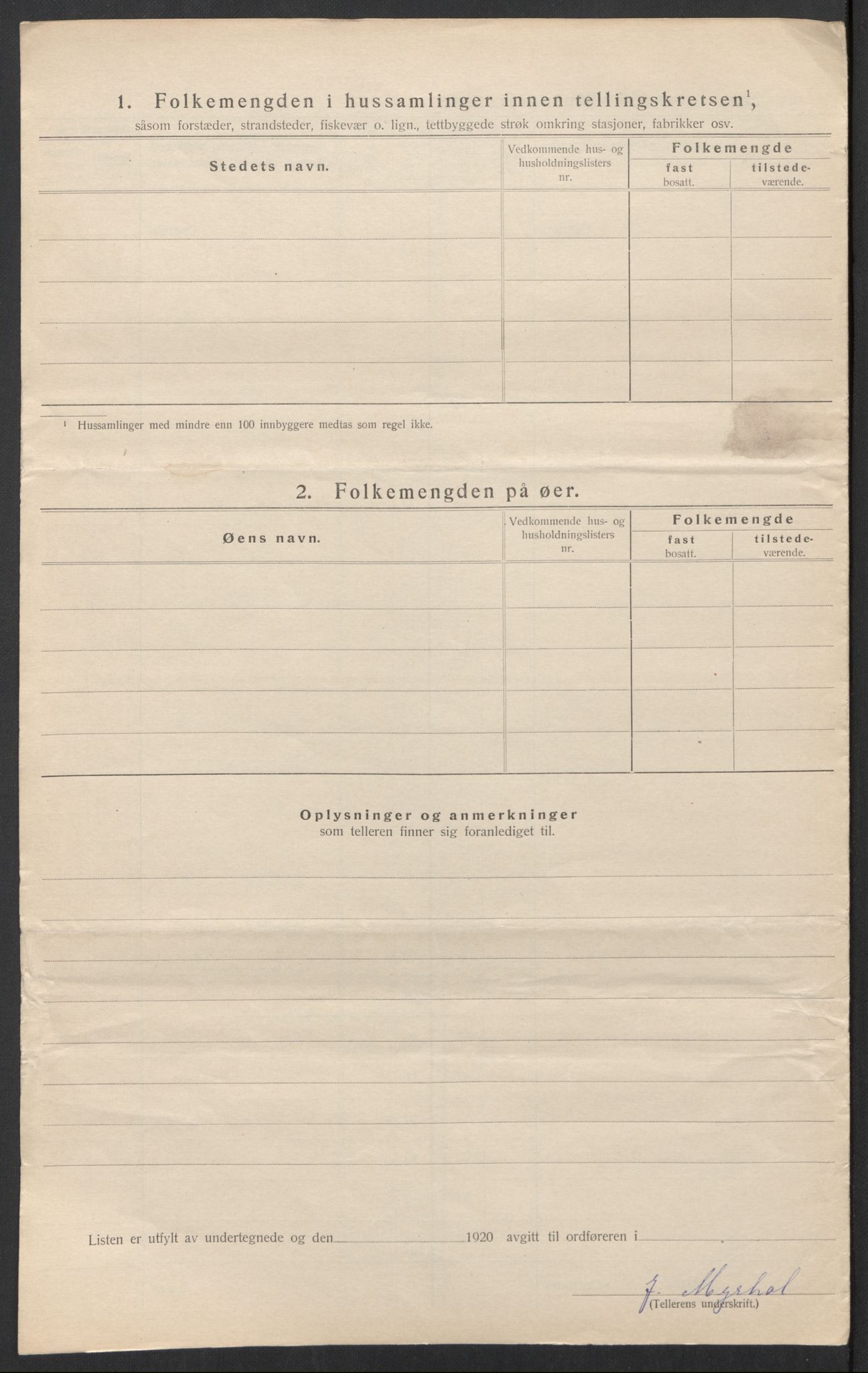 SAT, 1920 census for Sykkylven, 1920, p. 27