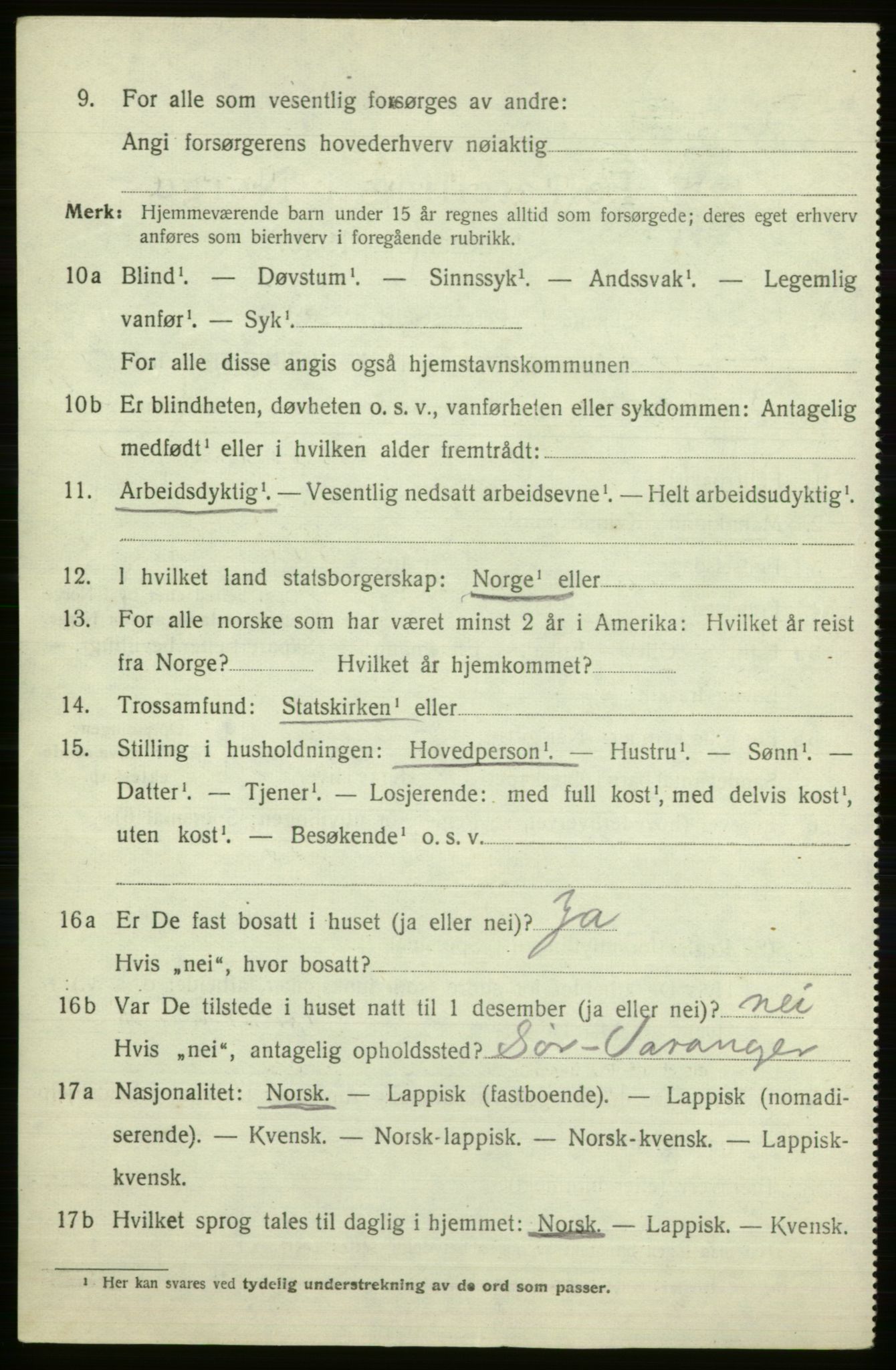 SATØ, 1920 census for Sør-Varanger, 1920, p. 6003