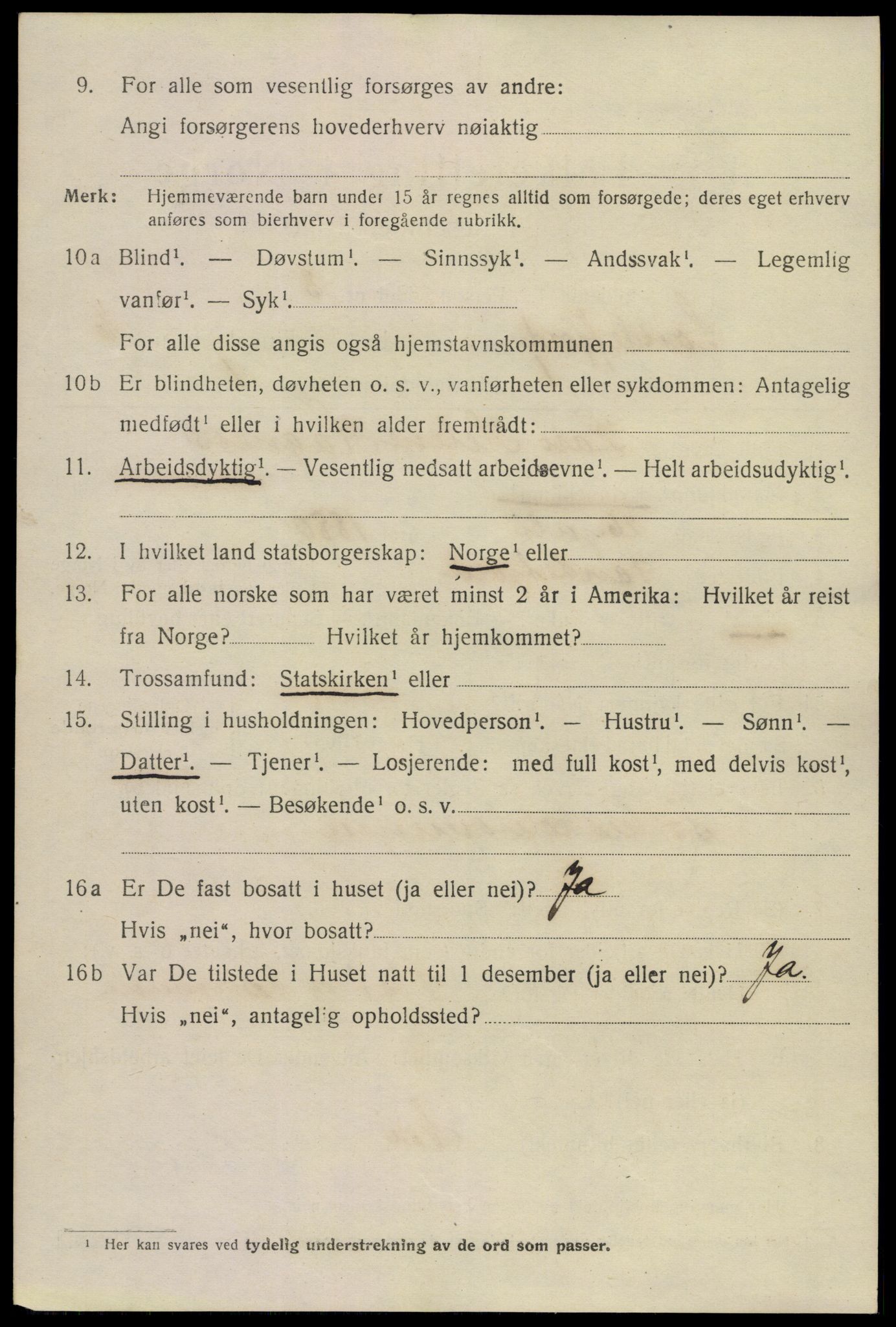 SAKO, 1920 census for Sandefjord, 1920, p. 9443