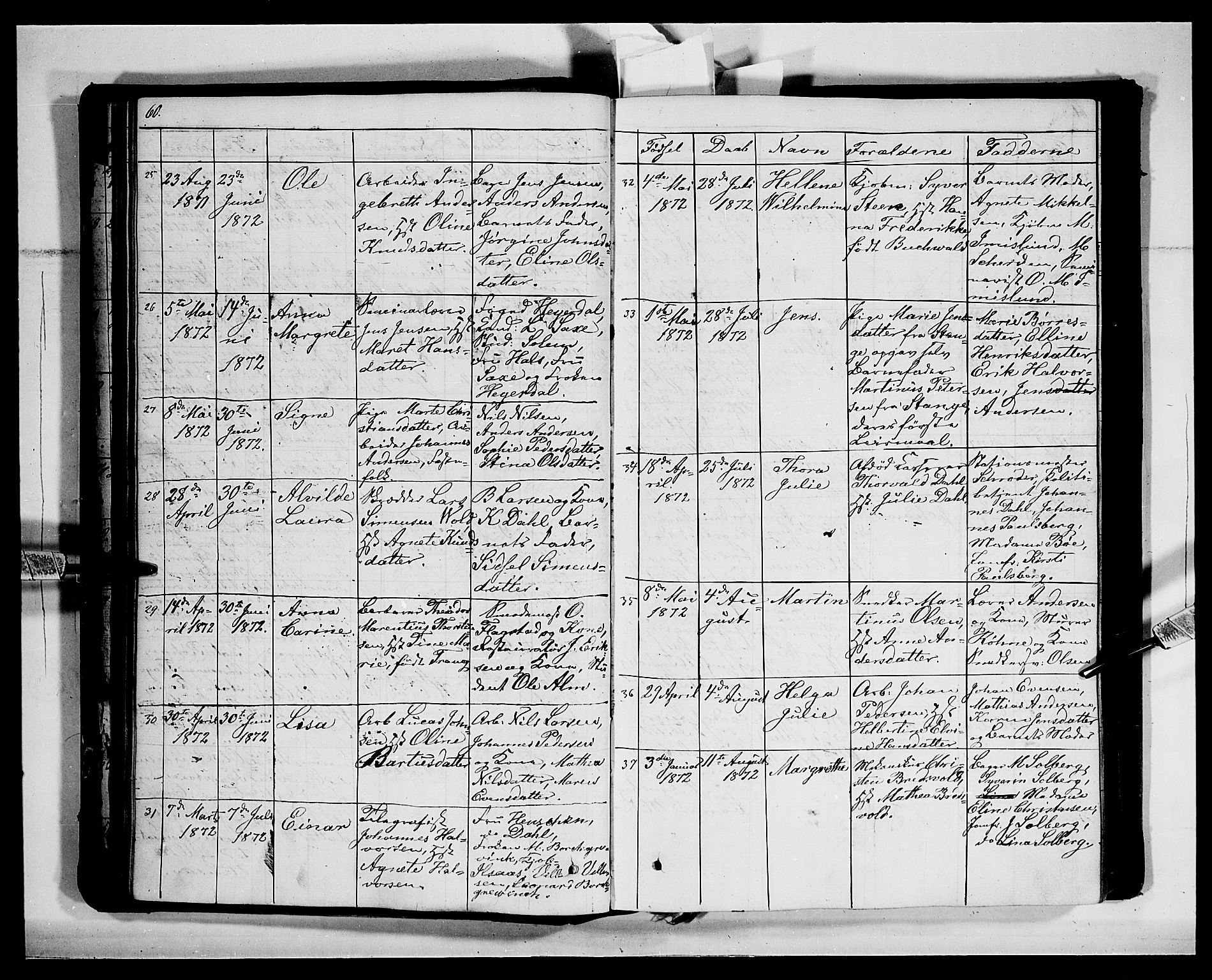 Vang prestekontor, Hedmark, AV/SAH-PREST-008/H/Ha/Hab/L0011: Parish register (copy) no. 11, 1855-1878, p. 60