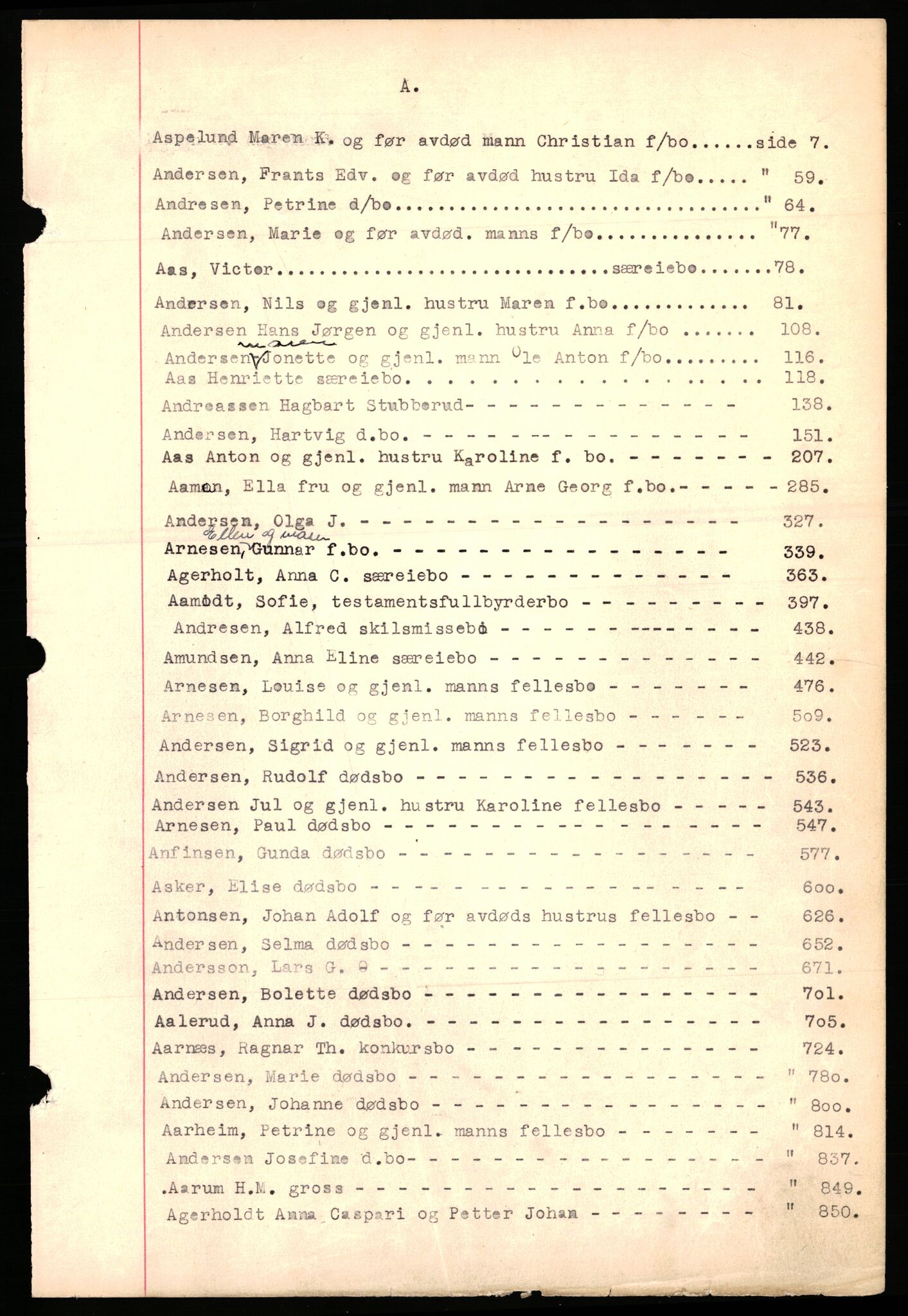 Aker kriminaldommer, skifte- og auksjonsforvalterembete, AV/SAO-A-10452/H/He/L0015: Utlodningsprotokoll, 1942-1945