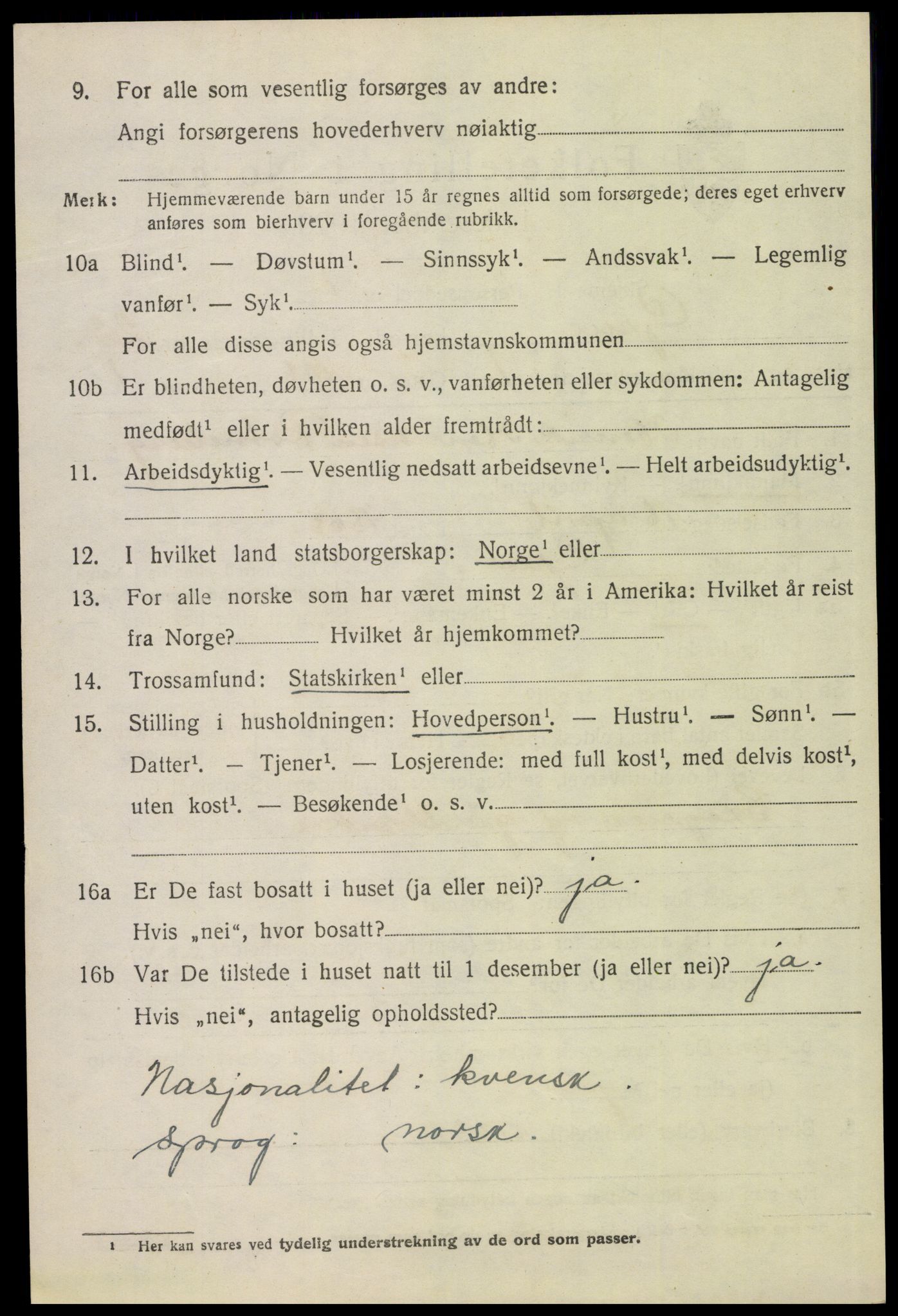 SAH, 1920 census for Grue, 1920, p. 15792