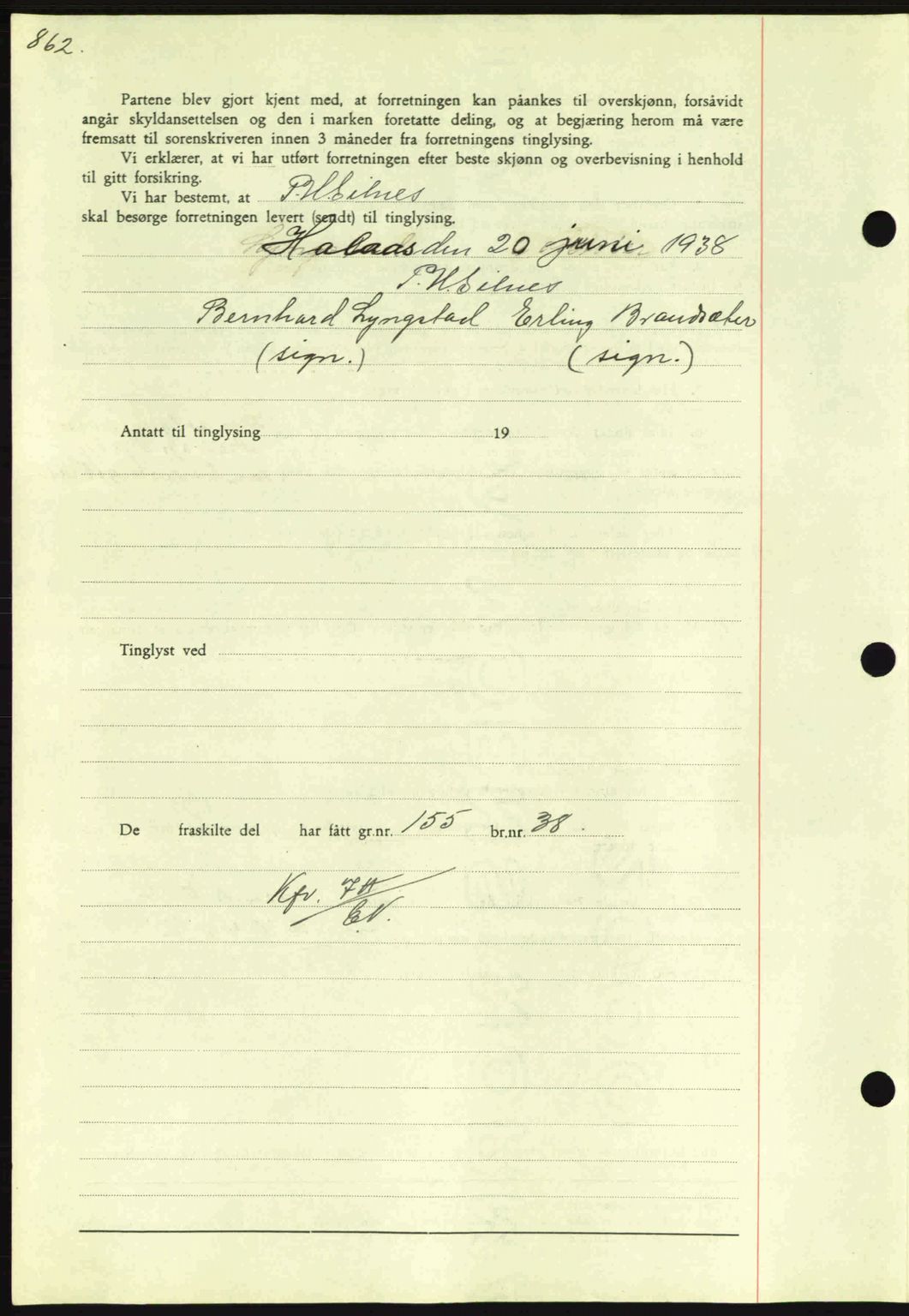 Nordmøre sorenskriveri, AV/SAT-A-4132/1/2/2Ca: Mortgage book no. A86, 1939-1939, Diary no: : 2090/1939