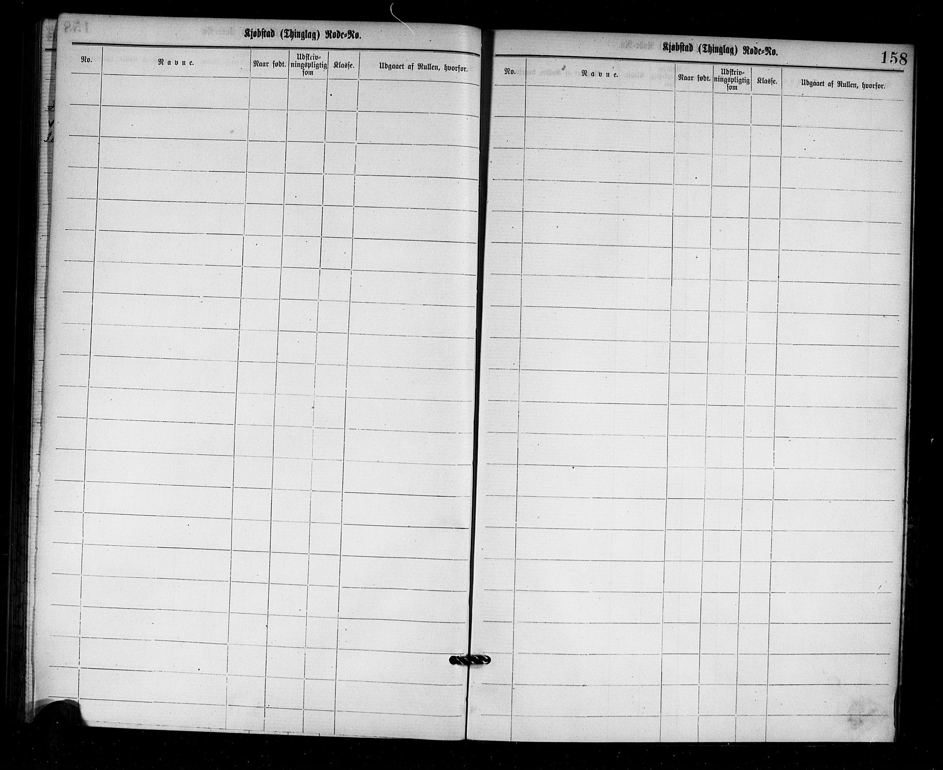 Mandal mønstringskrets, SAK/2031-0016/F/Ff/L0001: Utskrivningsregisterrulle, nr som i hovedrulle, med register, L-15, 1860-1900, p. 163