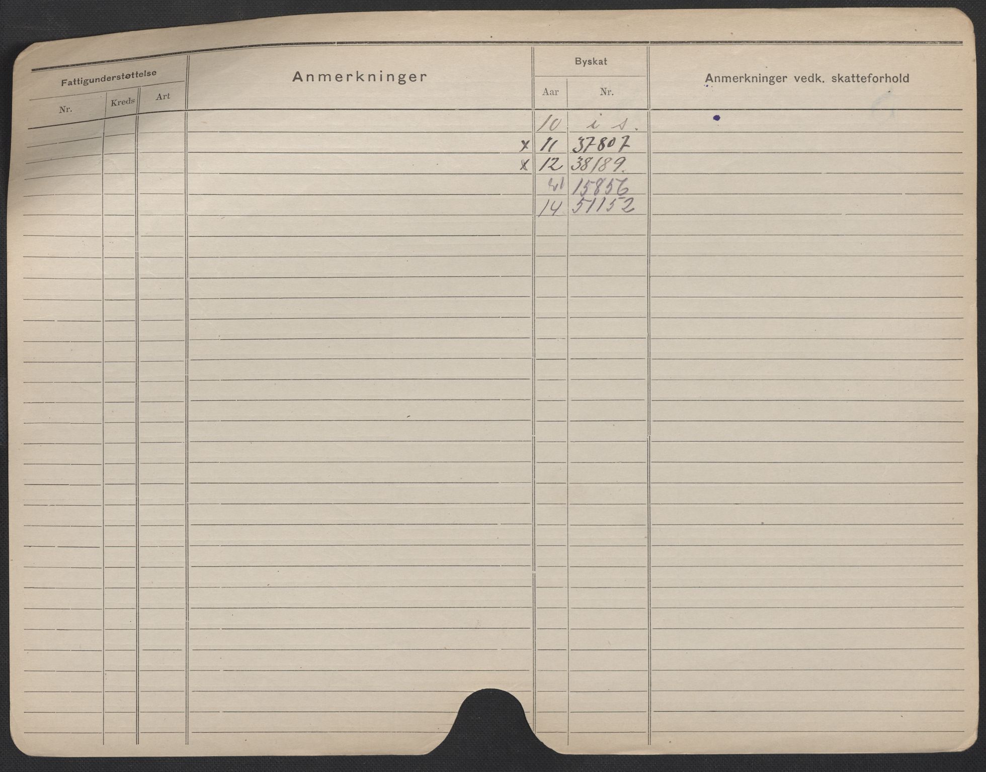 Oslo folkeregister, Registerkort, SAO/A-11715/F/Fa/Fac/L0008: Menn, 1906-1914, p. 152b